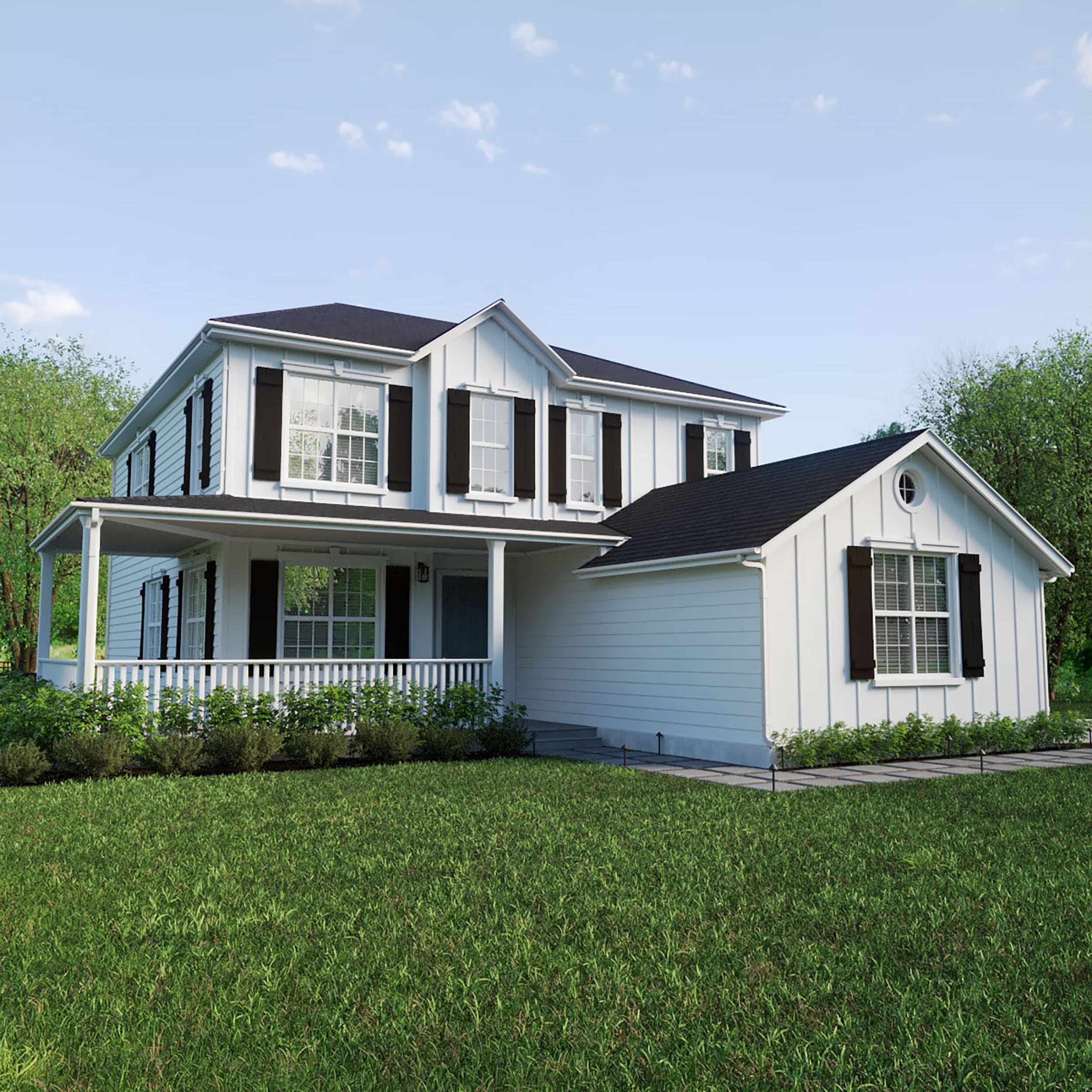 Ekena Millwork SHUBJS11X24HHPR Exterior-Shutters - View #10