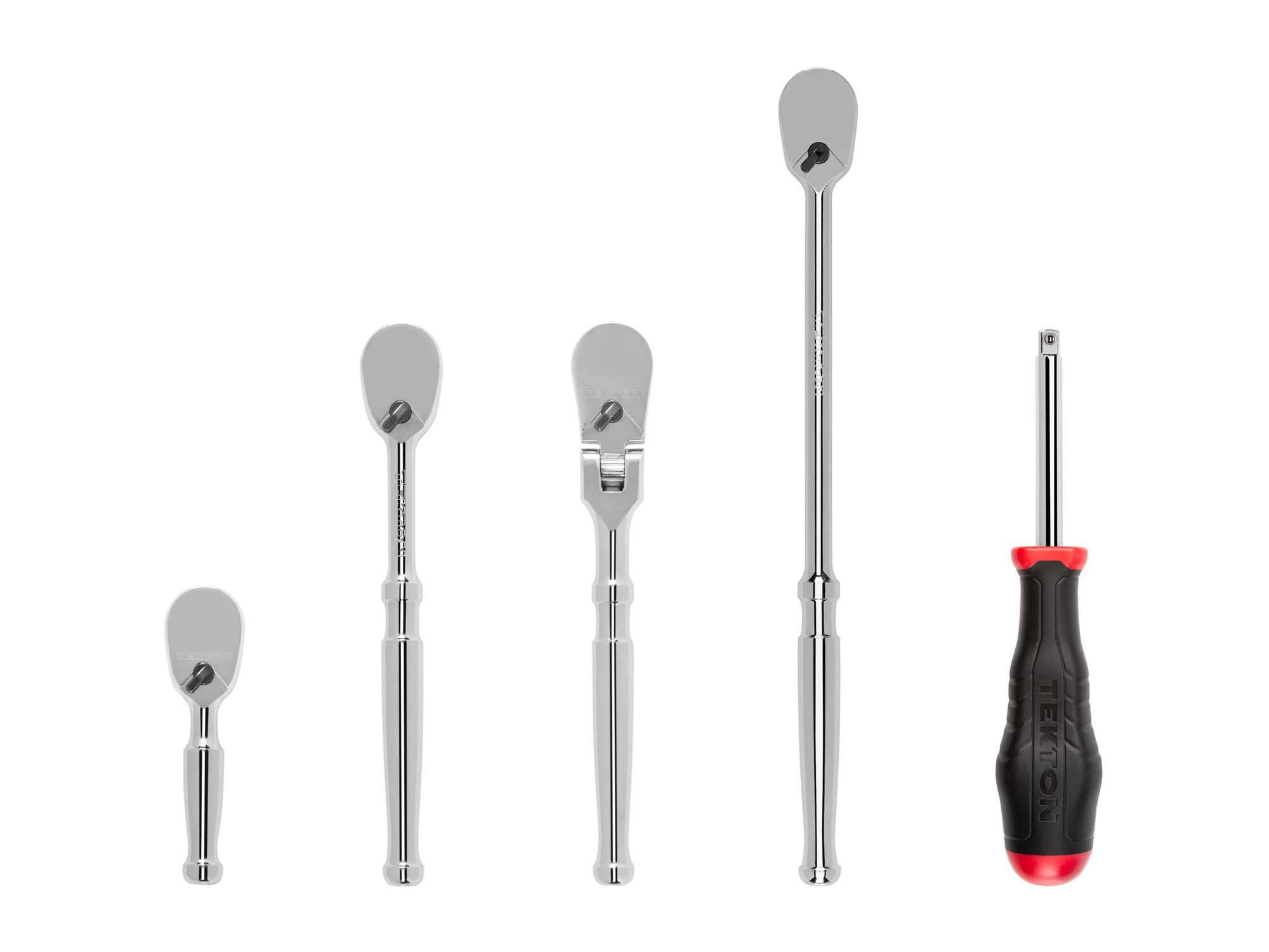 TEKTON 1/4 Inch Drive Ratchet and Spinner Handle Set (5-Piece) SDR99009 Sansujyuku sansujyuku.com