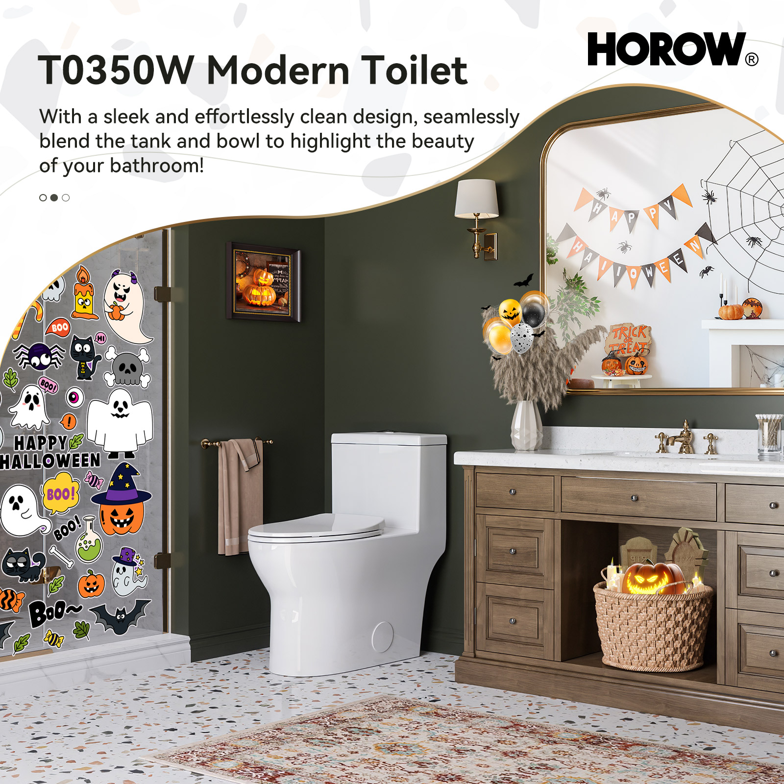 HOROW HR-T0350W toilets - View #2
