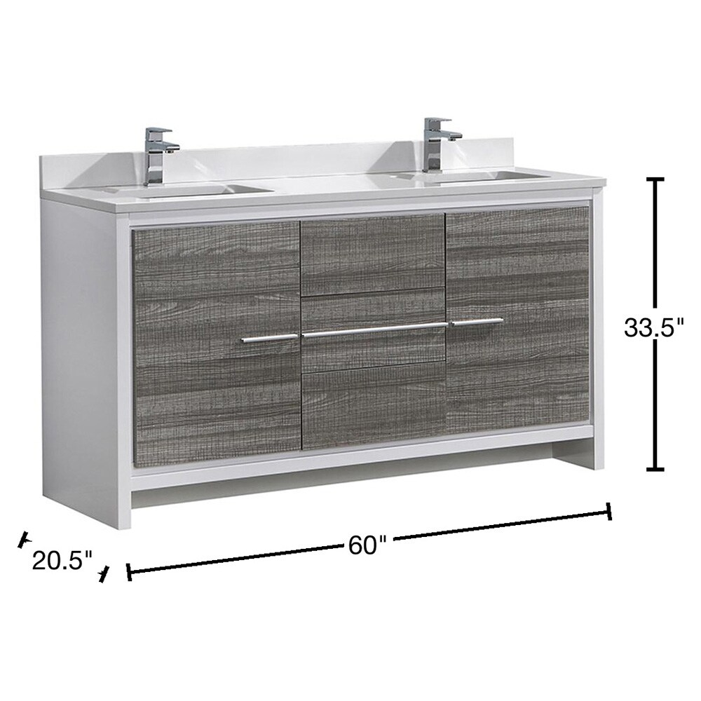 Fresca FCB8119HA-CWH-U Bath-Vanity-Combo - View #9