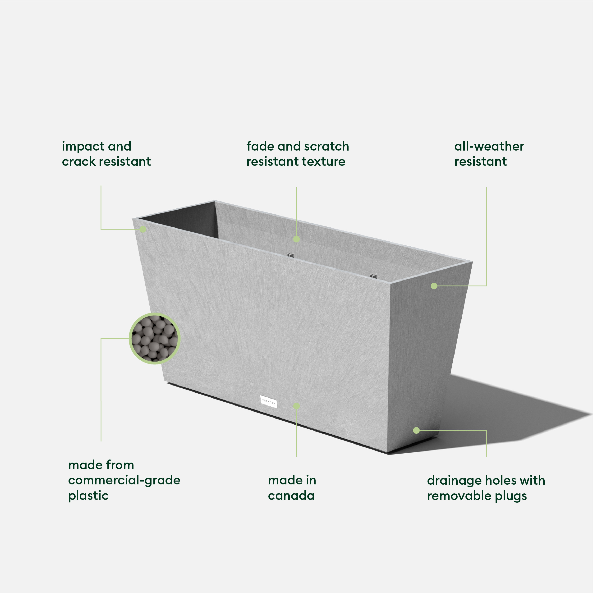 Veradek MLO31C Planter-Window-Box - View #2