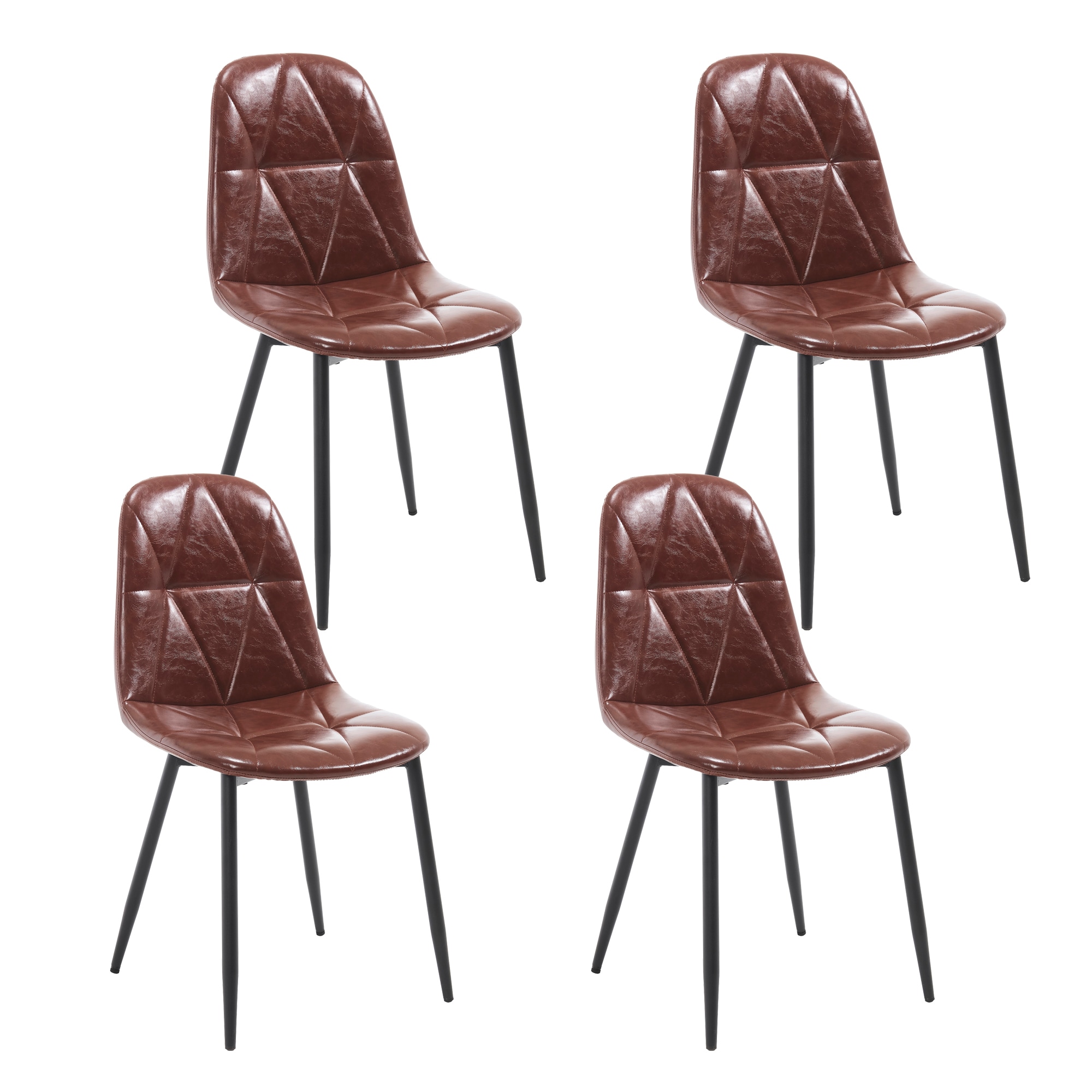 Sumyeg FF-W29904667 Set of 2 Tufted Solid Wood Velvet Upholstered Dining Chair Contemporary/Modern Velvet Upholstered Dining Side Chair (Wood Frame)