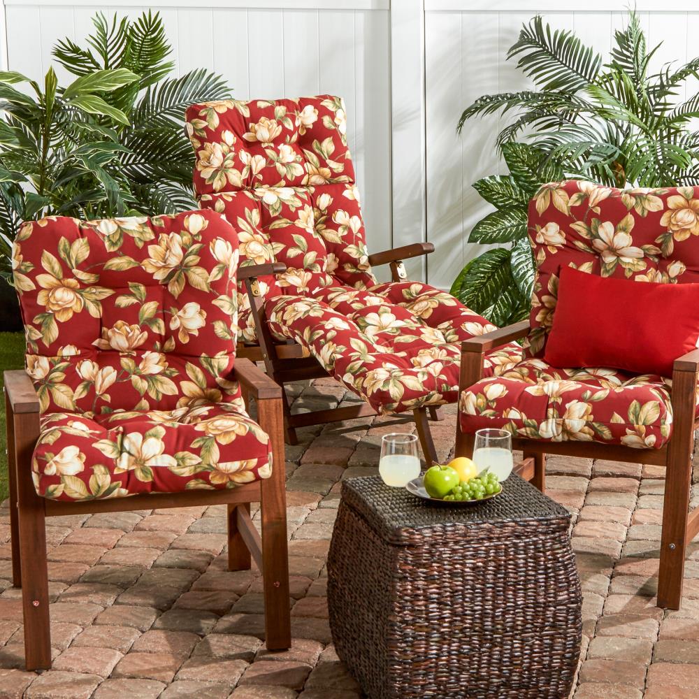 Greendale Home Fashions OC4808-ROMA FLORAL Patio-Furniture-Cushions - View #6