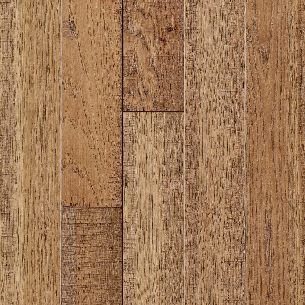 Bruce WLBRBL45EH07XEE (Sample) Barnwood Living Hay Loft Hickory Engineered Wirebrushed Hardwood Flooring