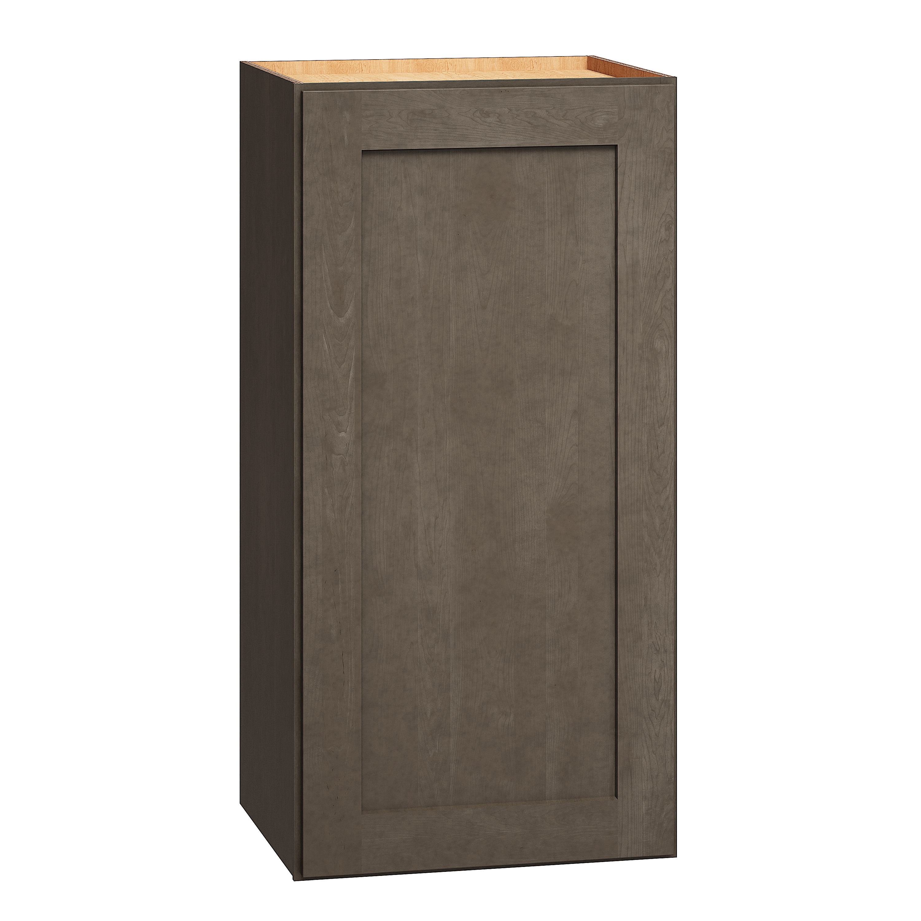 RELIABILT 334 W1530R Pinnacle 15-in W x 30-in H x 12-in D Stain Wall Fully assembled Plywood Cabinet (Recessed Panel Slab)
