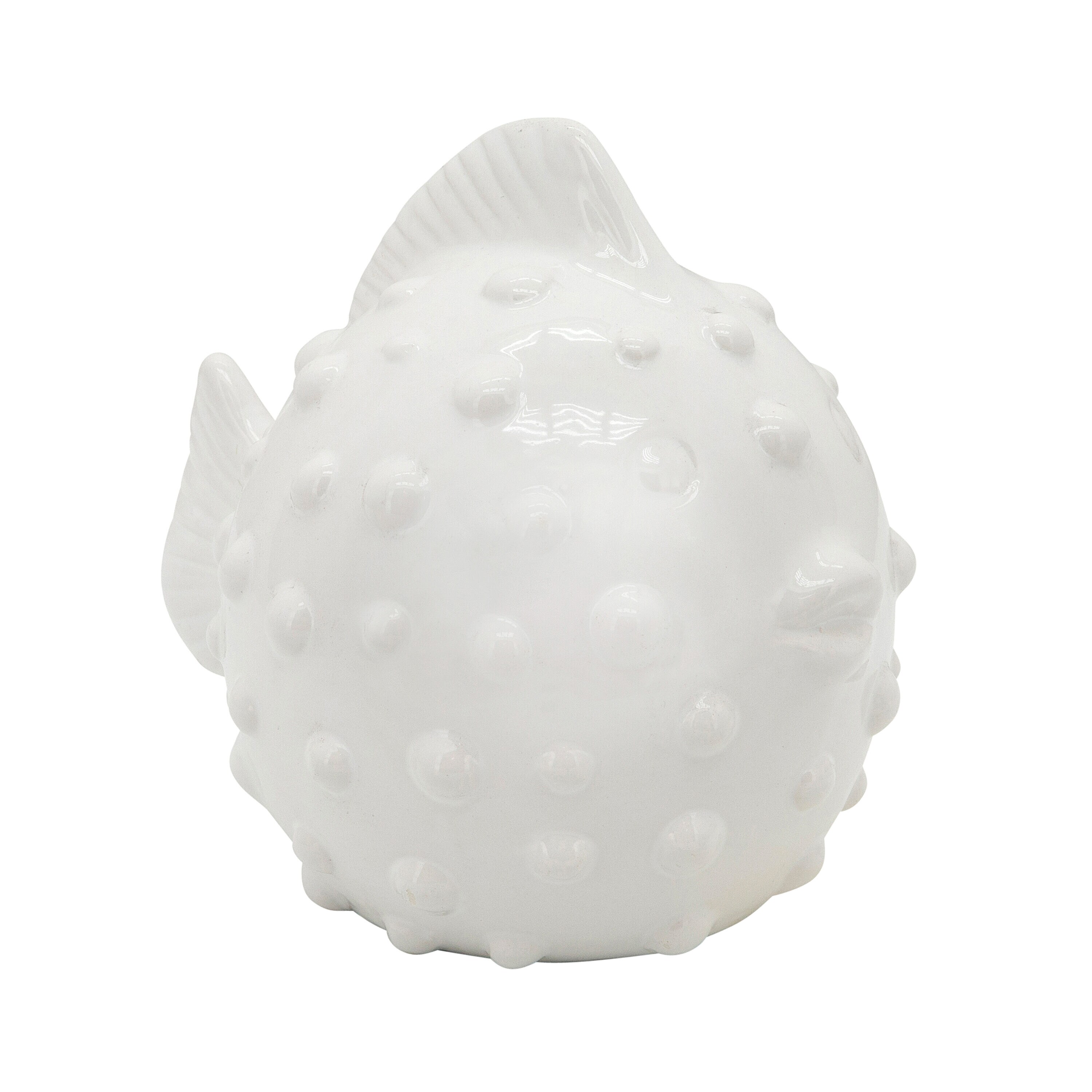 Sagebrook Home 15946-02 White Ceramic Modern Figurine