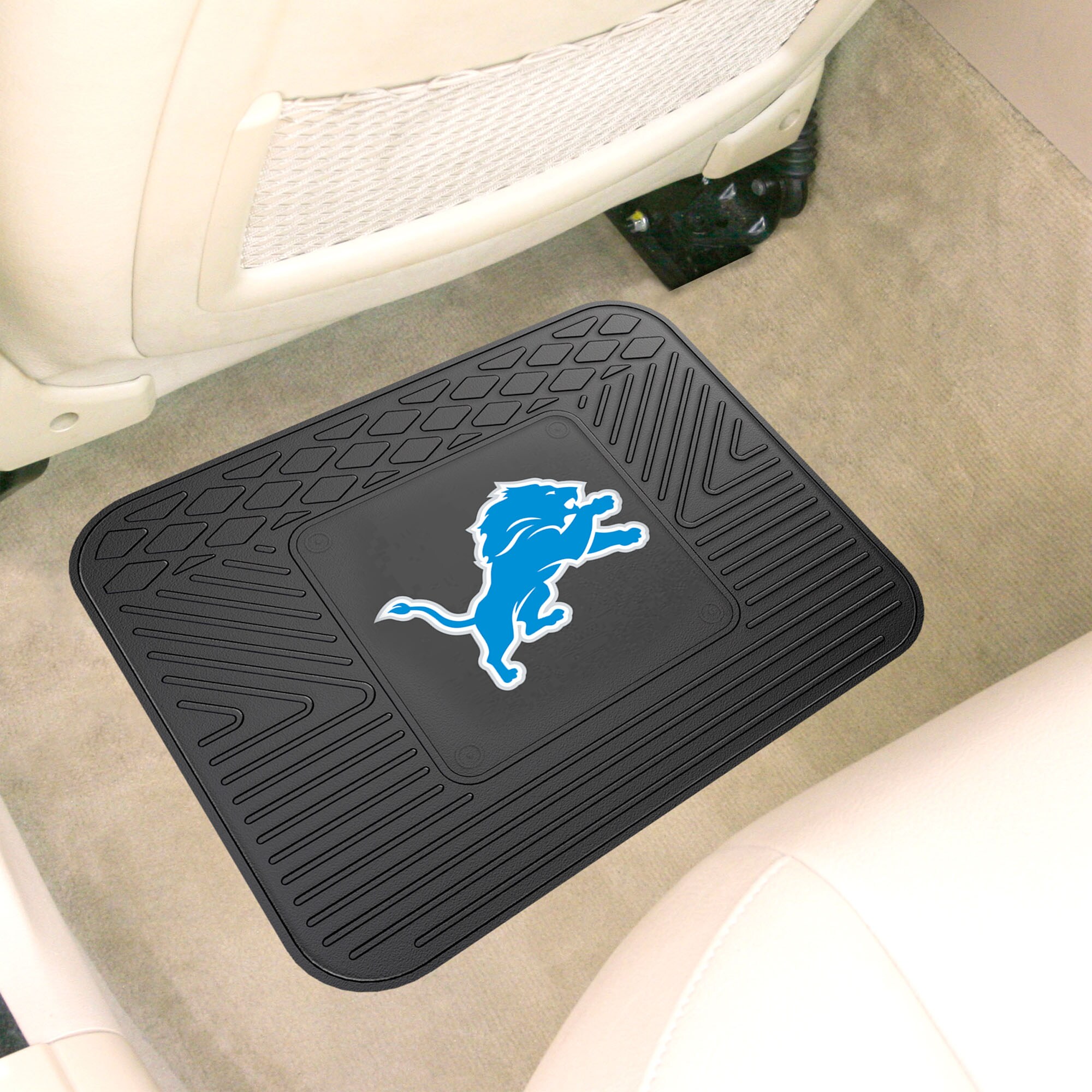 Detroit Lions 2-pc Embroidered Car Mat Set