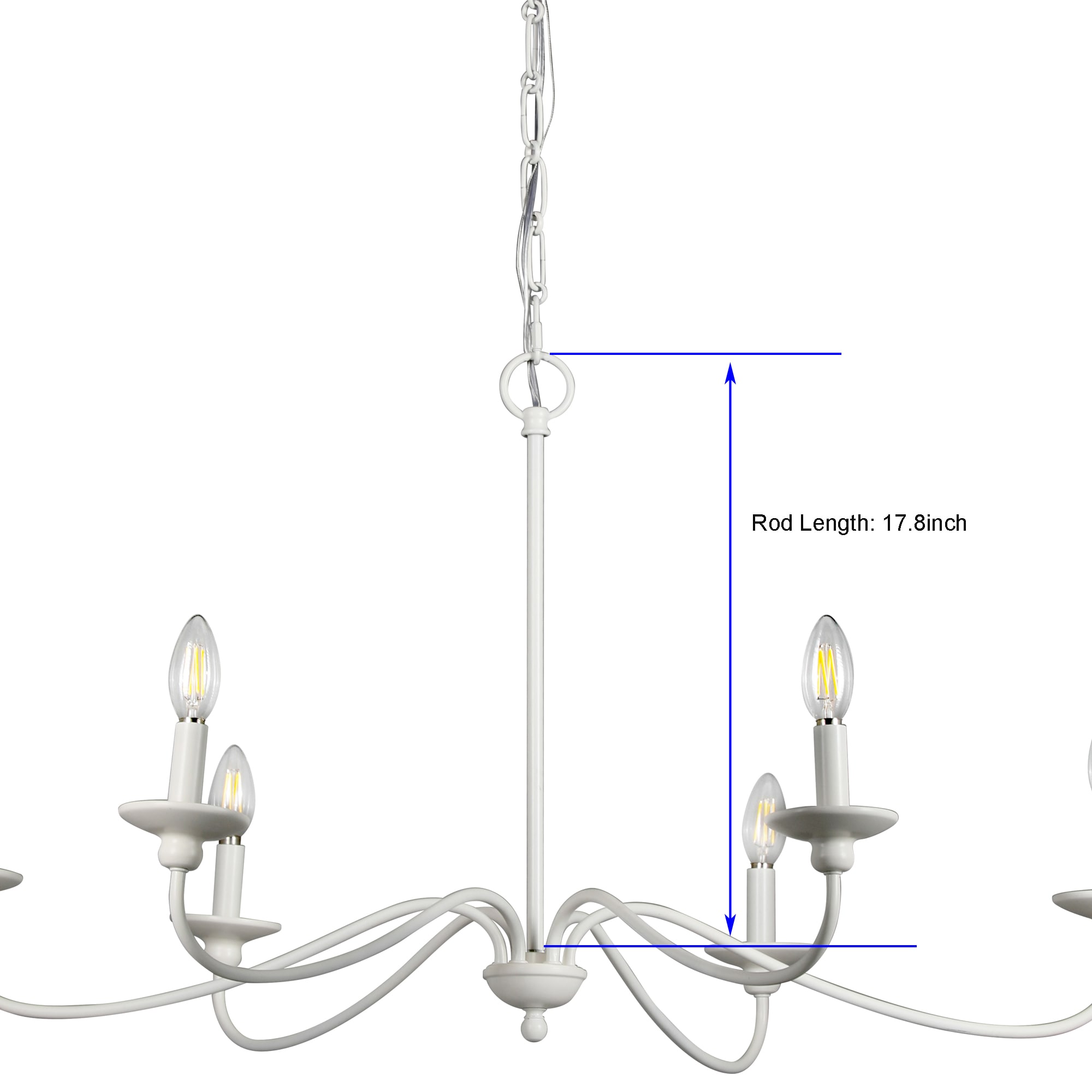 allen + roth KMM9106AX-01 WH Pendant-Lights - View #8
