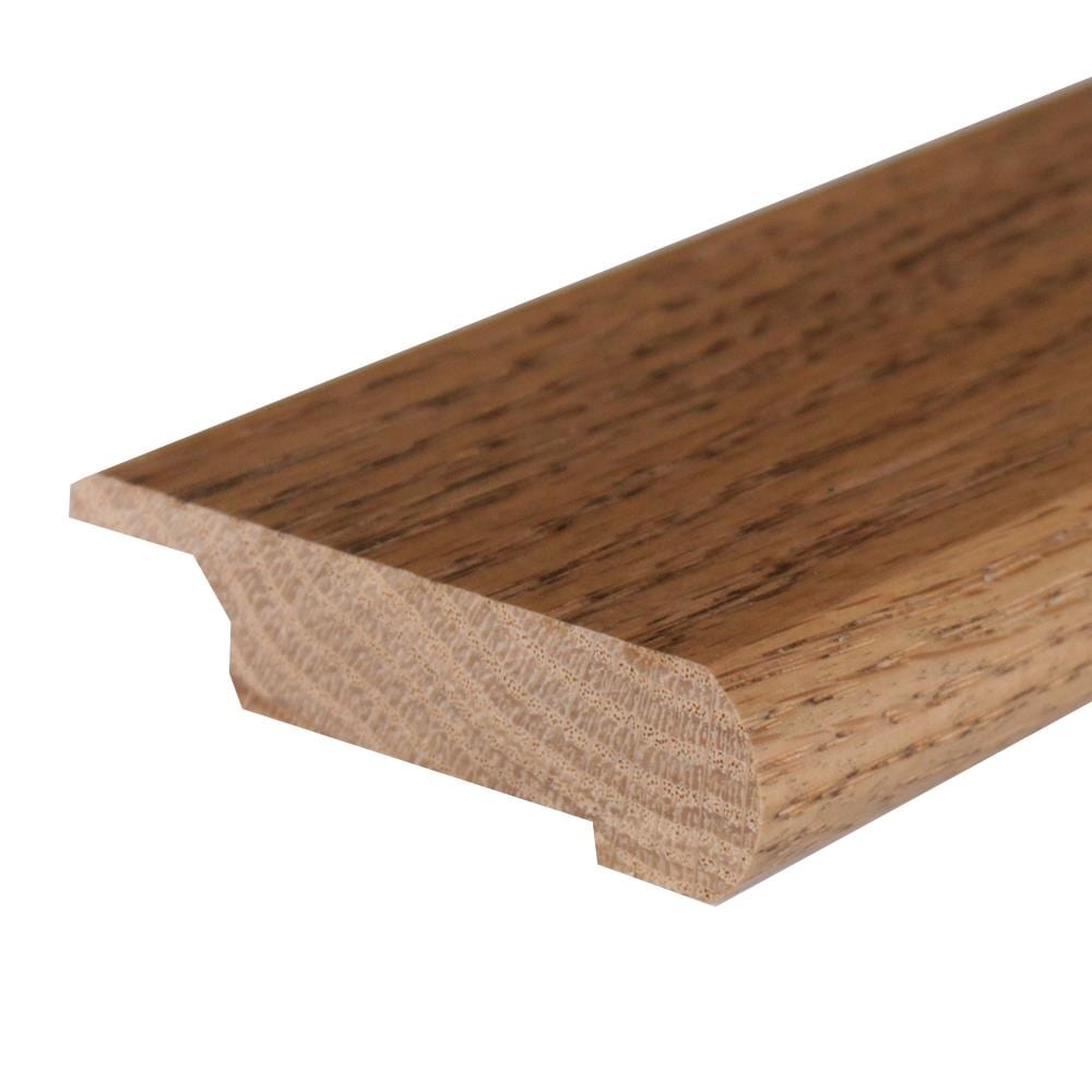 Flexco Solid Wood Stair Nose 275 In X 78 In X 064 In Cask Prefinished Wood White Oak Stair 0616