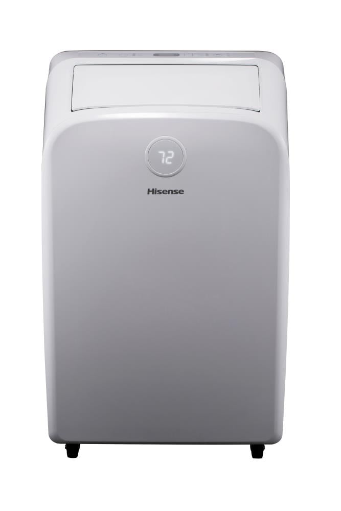 Hisense AP10CR1W 6350-BTU DOE (115-Volt) White Portable Air Conditioner with Remote Cools 300-sq ft
