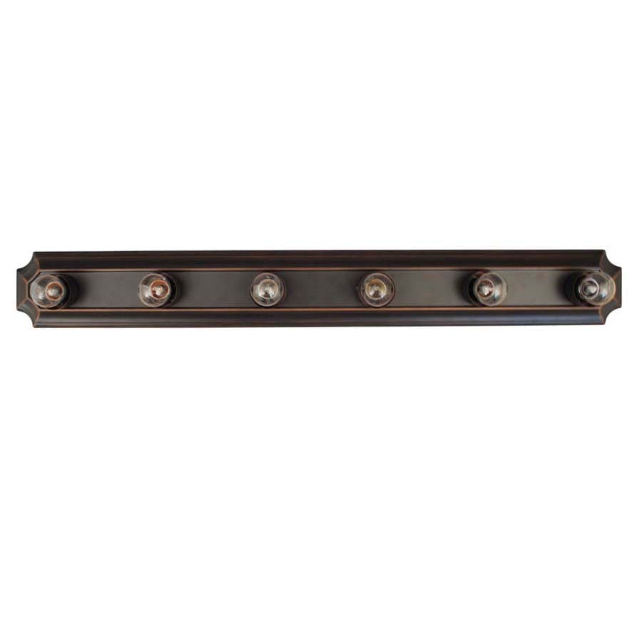 6 light oil rubbed deals bronze vanity light