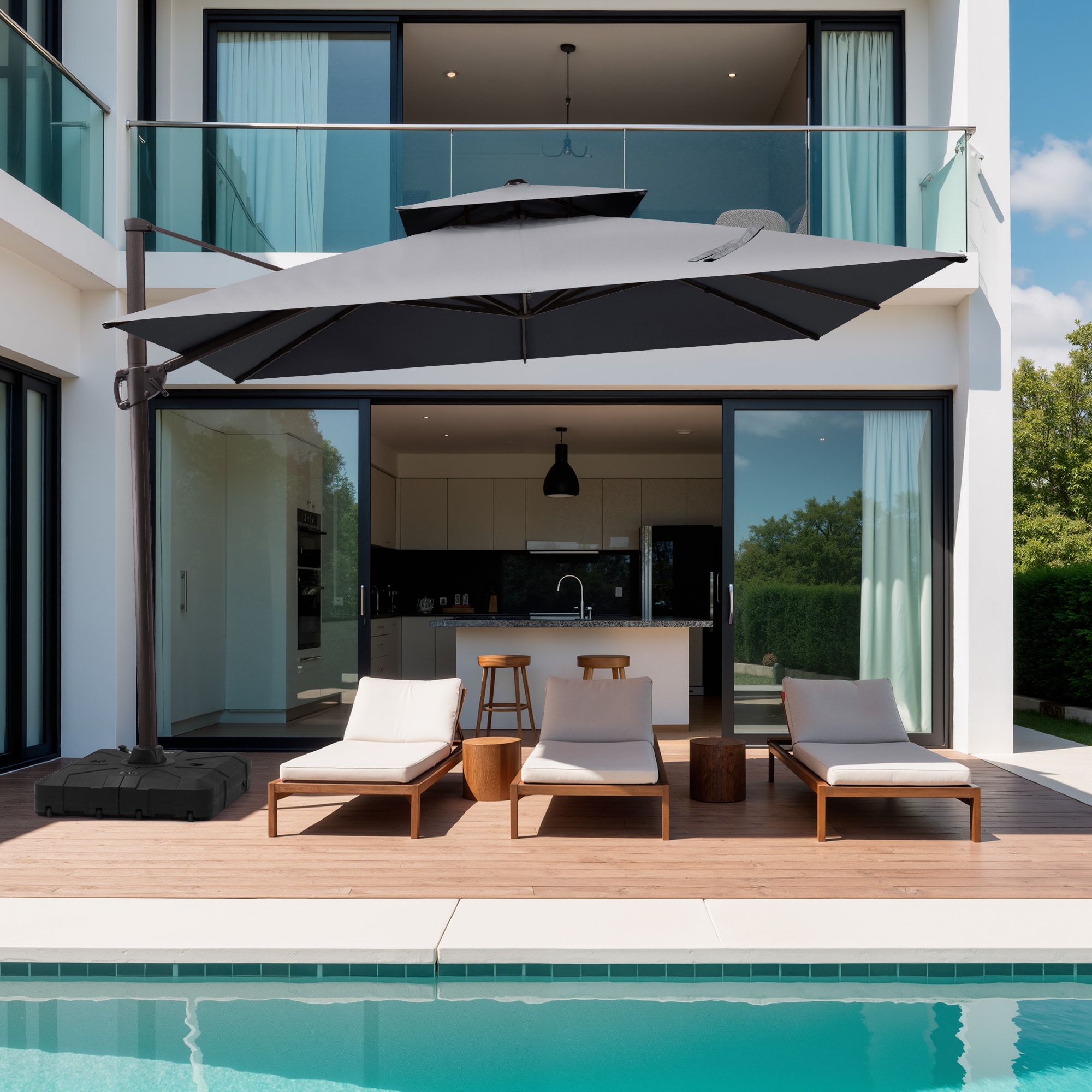 Crestlive Products CL-PU057DGY-UB008BLK Umbrellas-2 - View #12