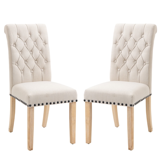 Clihome Set Of 2 Zb Dining Chair, Upholstery Dining Room Chairs Cost