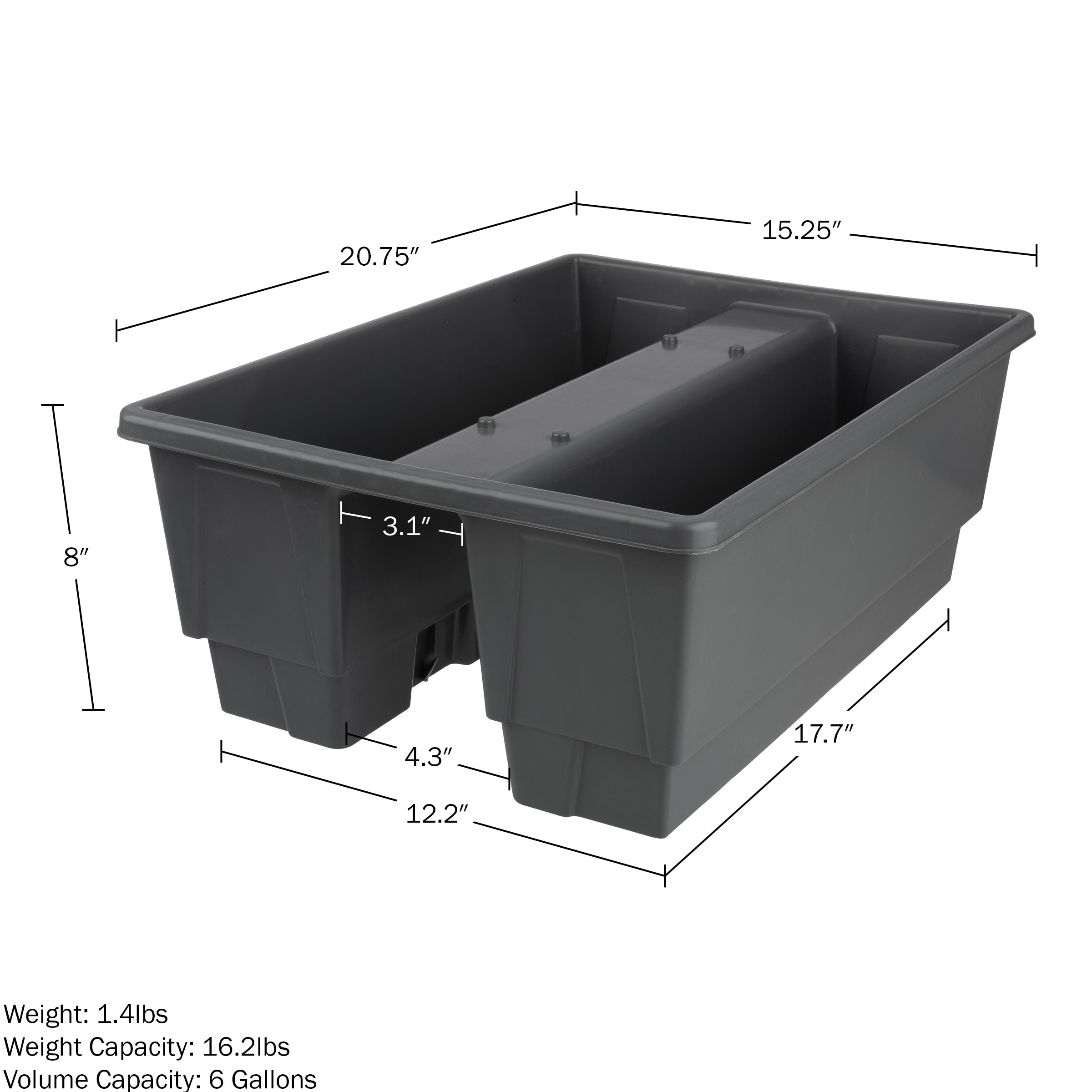 Pure Garden 50-LG1462 Planter-Window-Box - View #6
