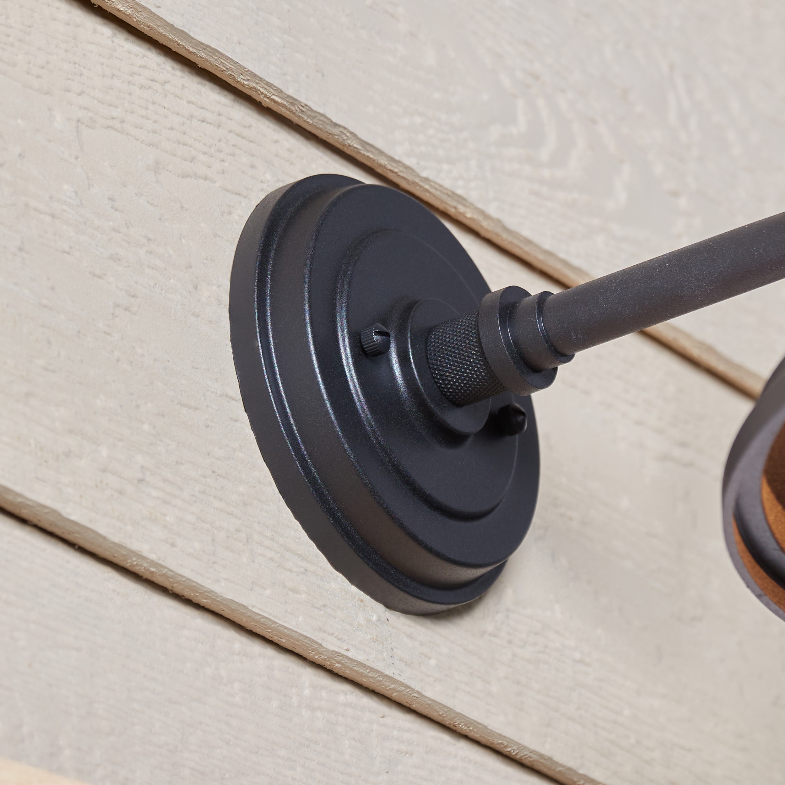 Allenbury 12" Textured Black Outdoor Wall Light