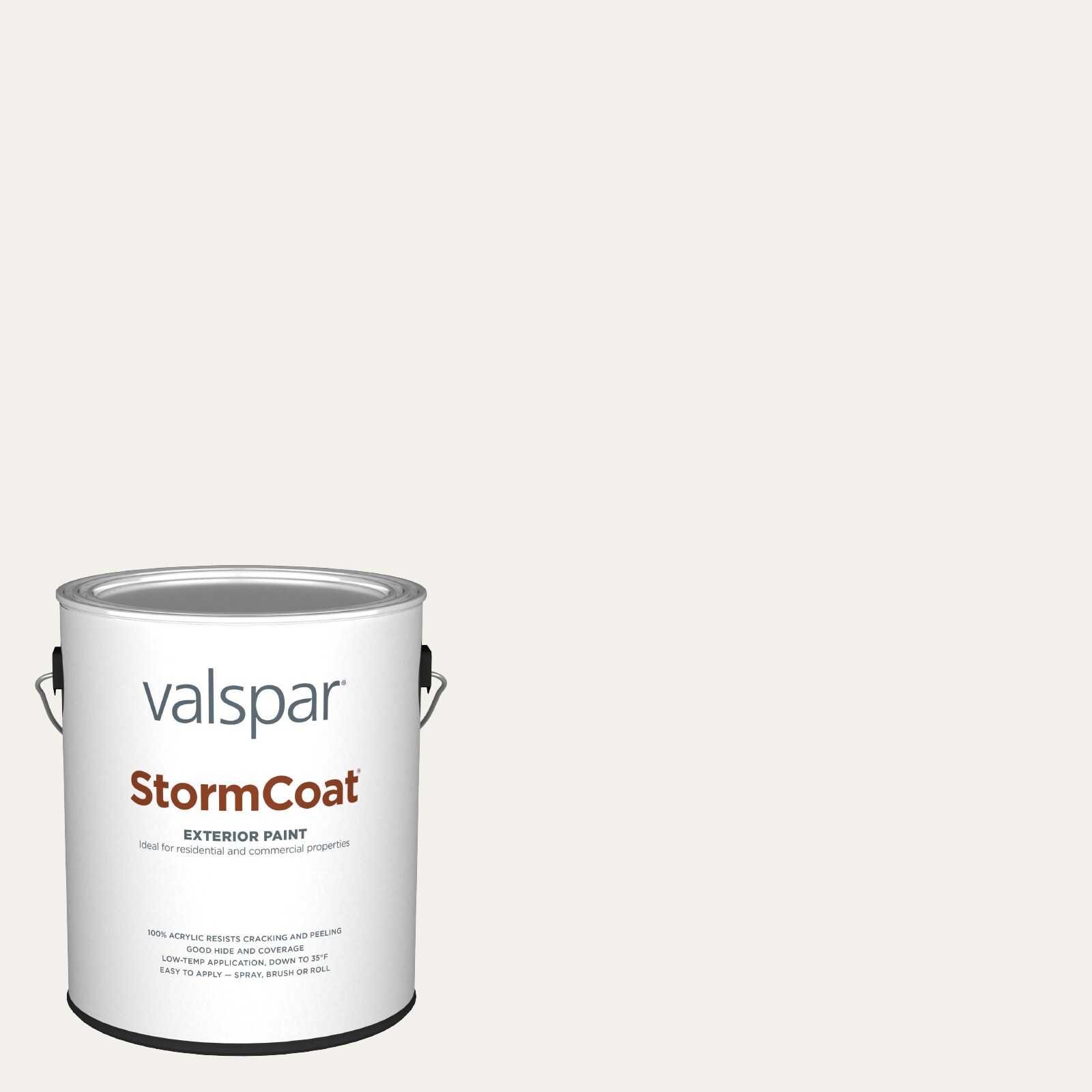 Valspar 7002-16-146990 Storm Coat Satin Swiss Coffee 7002-16 Latex Exterior ( 1-gallon )