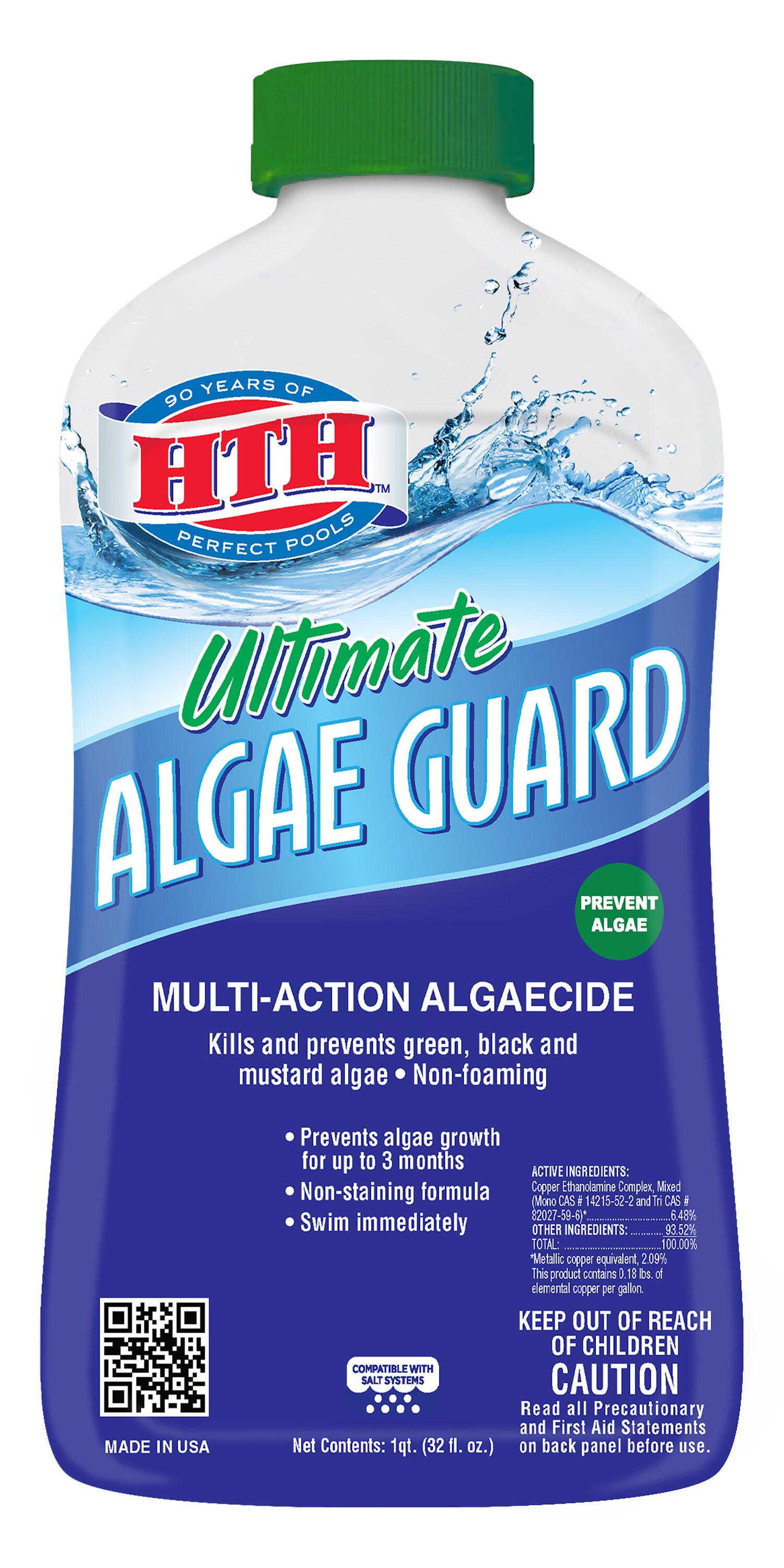 HTH 32 oz. Algae Prevention and Algaecide at Lowes.com