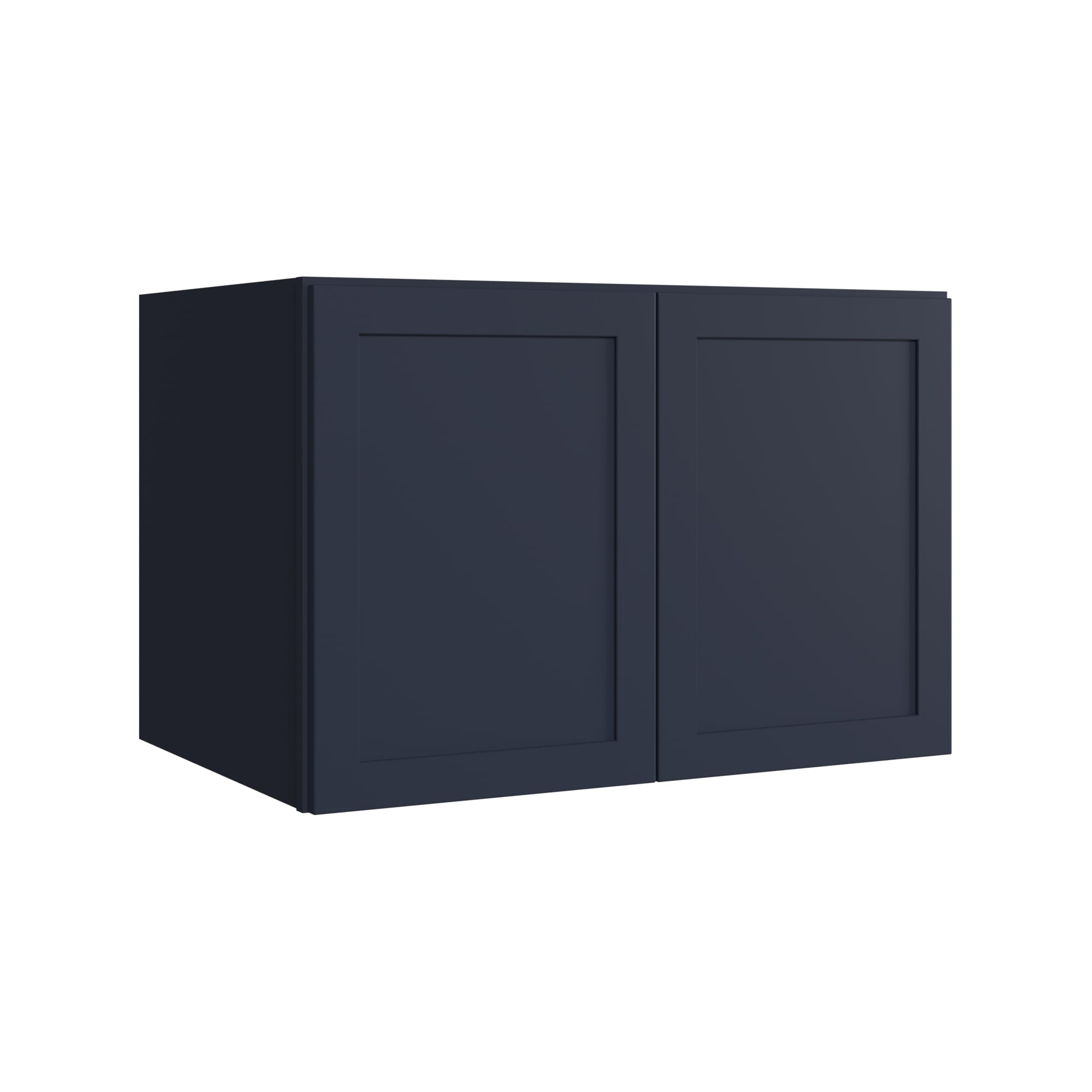 KraftMaid Momentum WR3624G77 Deveron 36-in W x 24-in H x 24-in D Midnight Wall Fully assembled Plywood Cabinet (Recessed Panel Shaker)