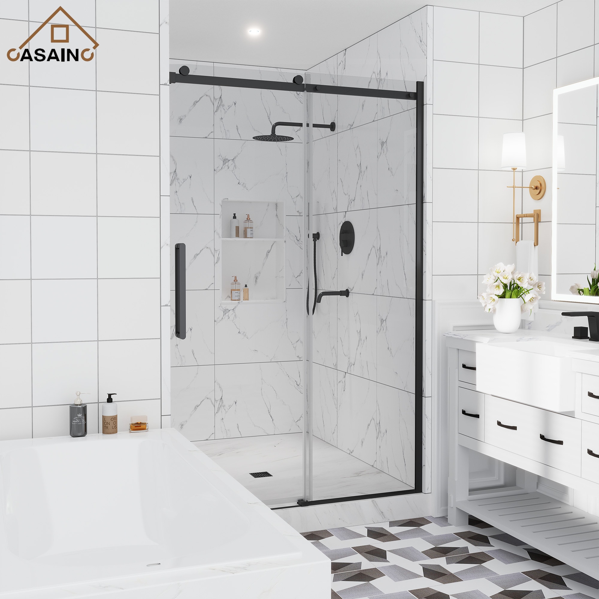 CASAINC GU-W45418512 Shower-Doors - View #2