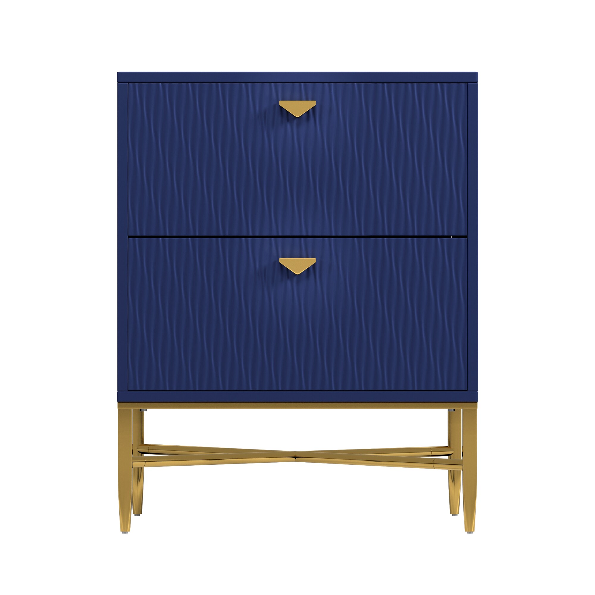 GZMR GZJH032-013BL 19.6-in W Blue Accent Cabinet