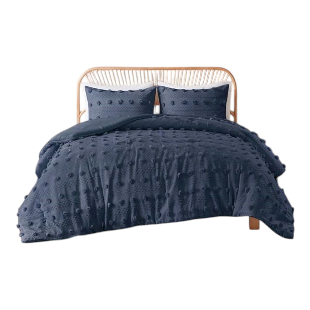 Slickblue 3 Piece King/Full Sized Microfiber with Polyester Fill Comforter Set for Bedroom Guest Room or Dorm - Available in Different Colors