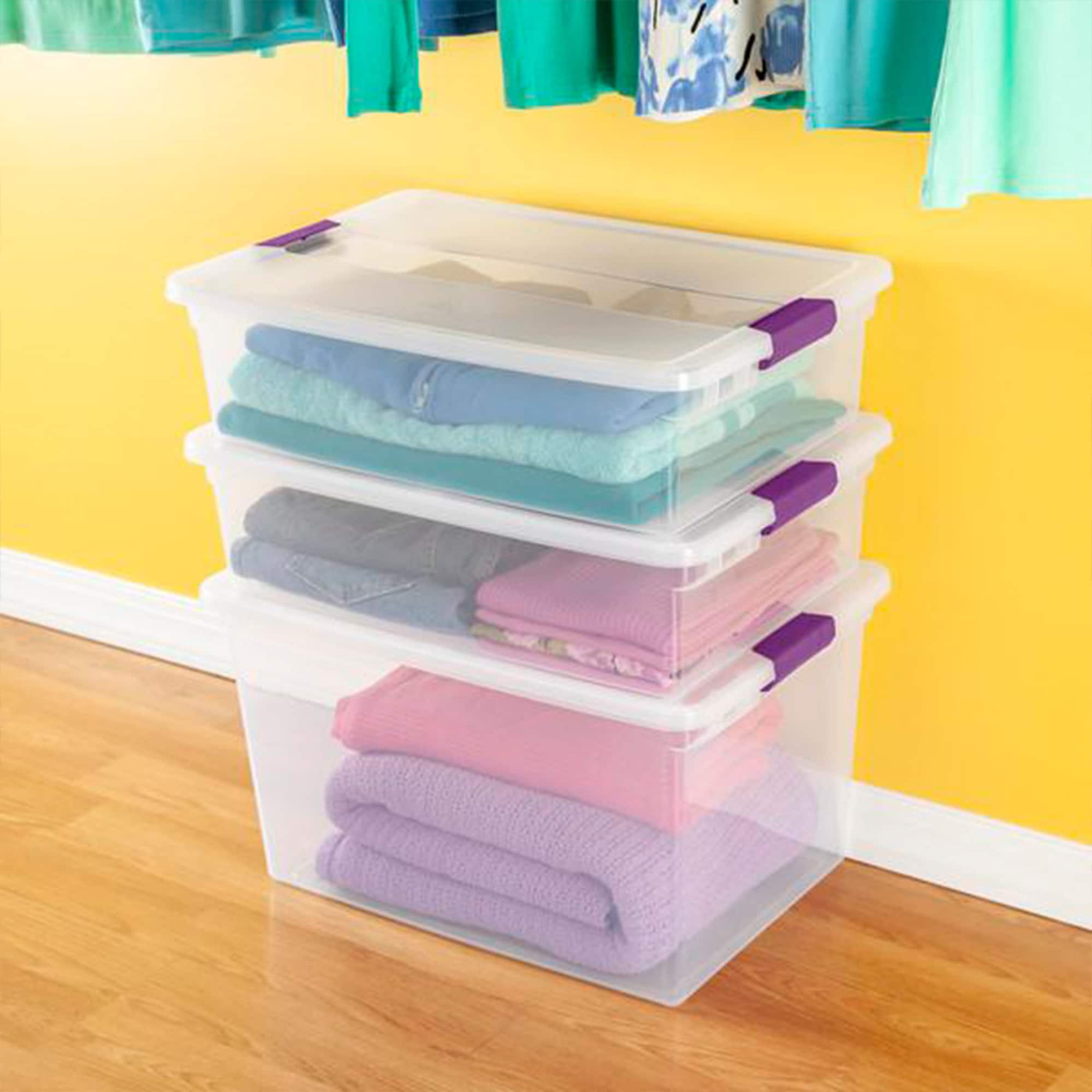Sterilite 264417 Plastic-Storage-Totes - View #6