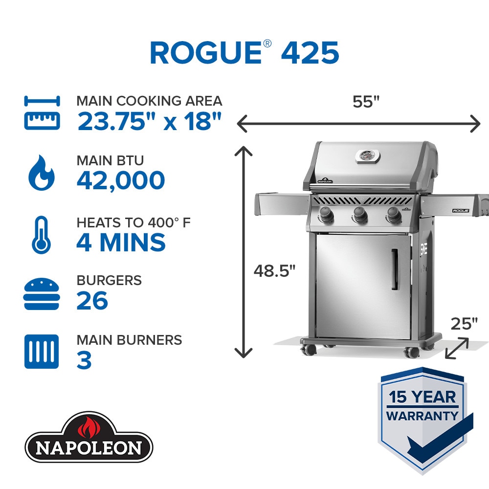 NAPOLEON R425NSS-2 Gas-Grill - View #2