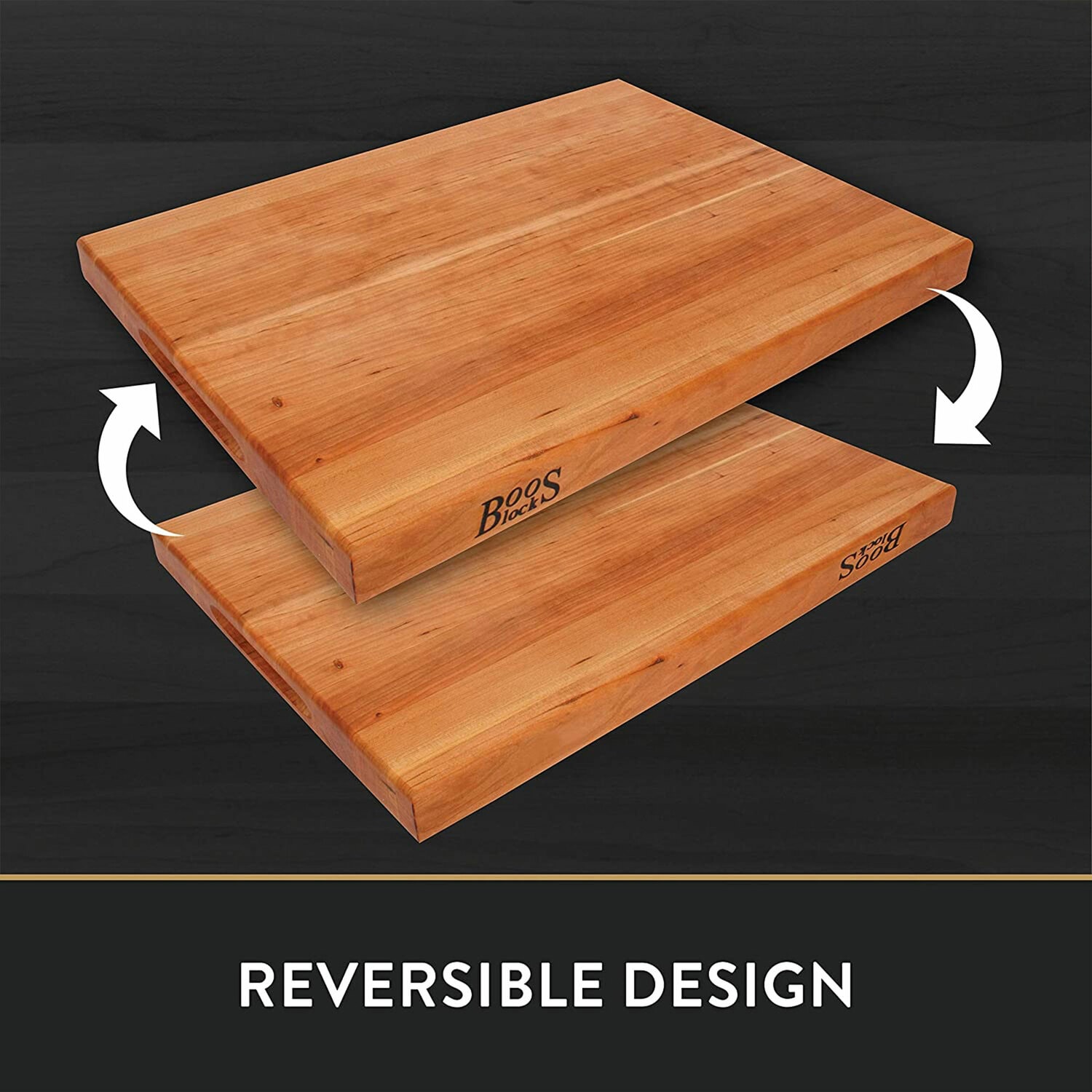John Boos 20x15 Cherry Wood Reversible Cutting Board
