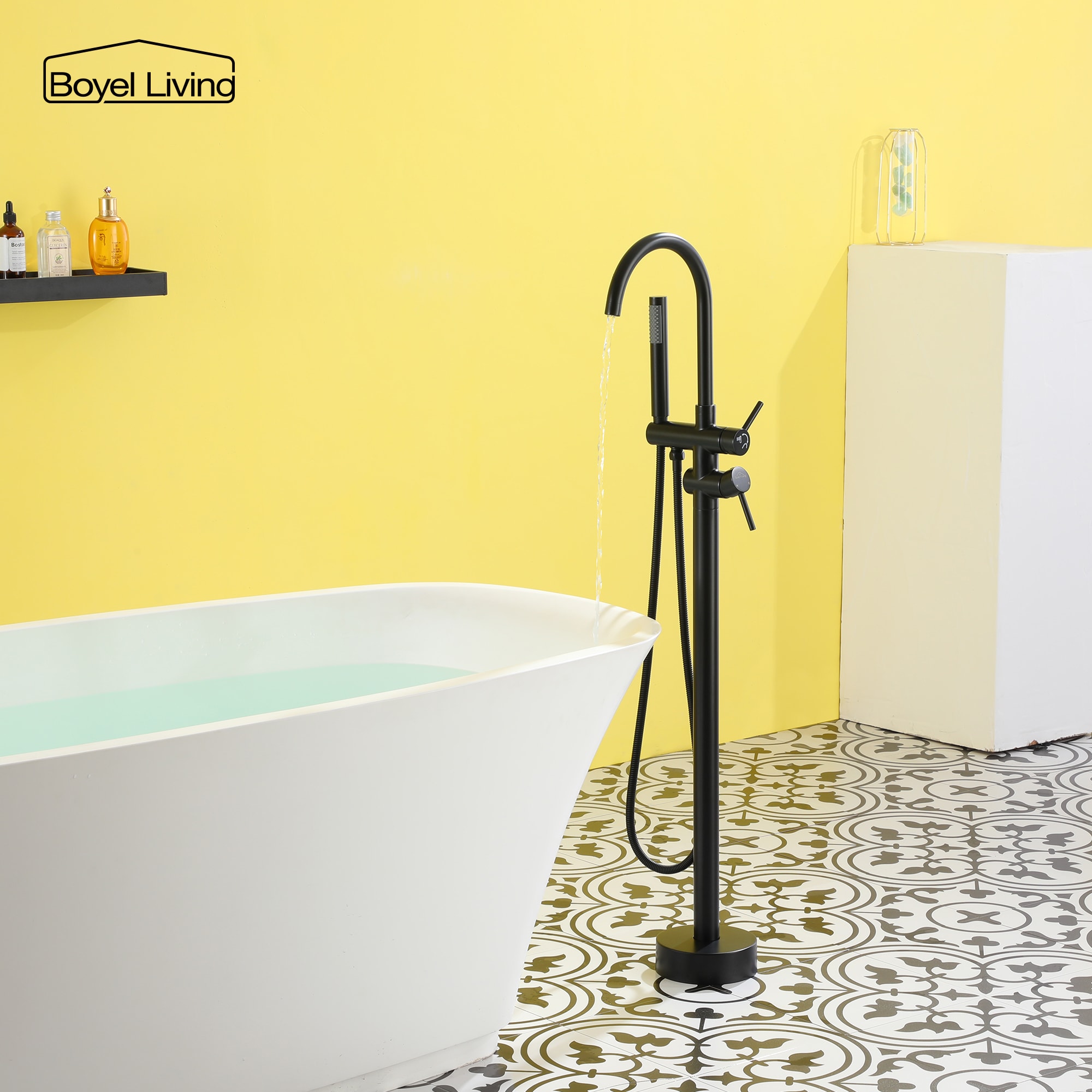 Clihome SMD-BTF06B Roman-Tub-Faucets - View #3