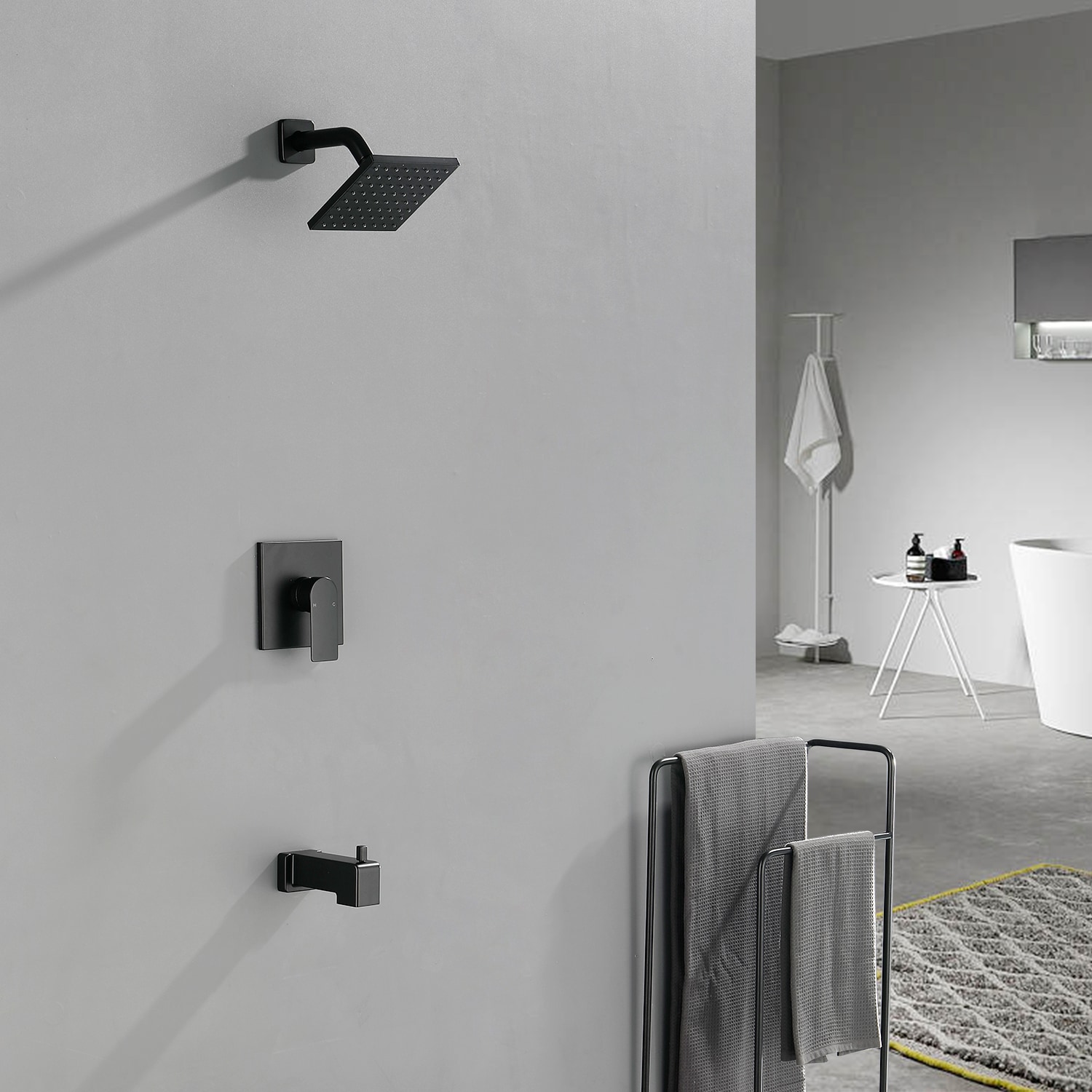 WELLFOR WN0722 Tub-Shower-Faucets - View #3