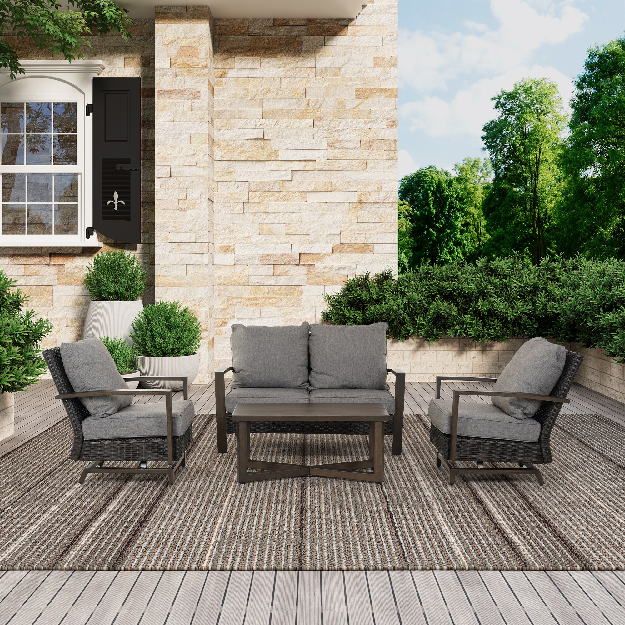 Clihome CL5011630000001 Patio-Conversation-Sets - View #3
