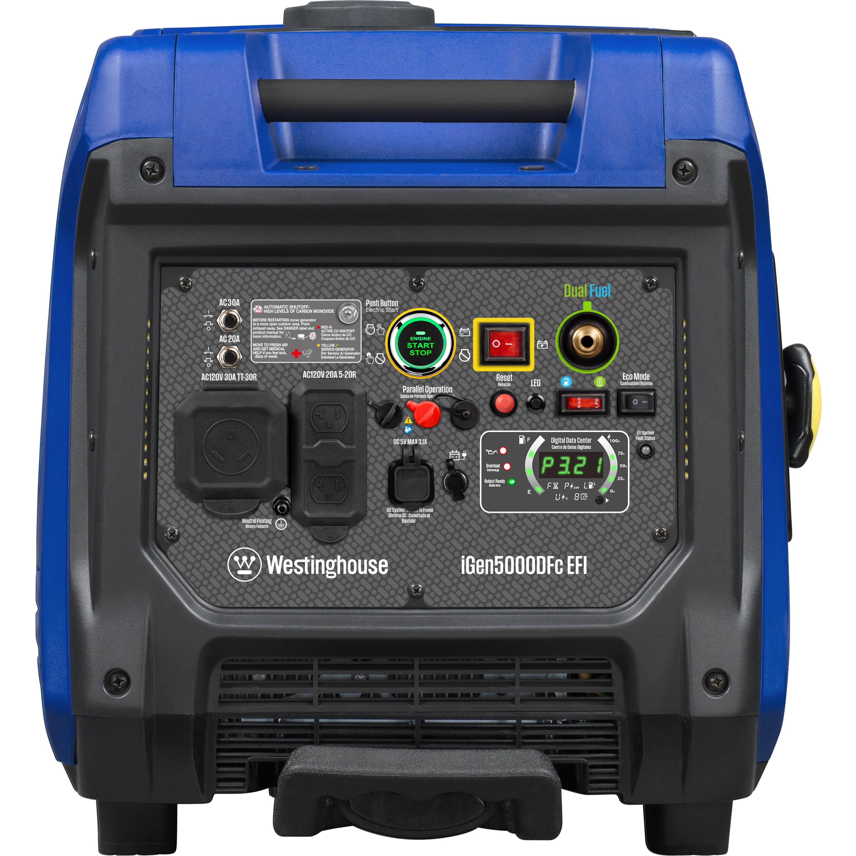 Westinghouse IGEN5000DFC EFI Inverter-Generators - View #11