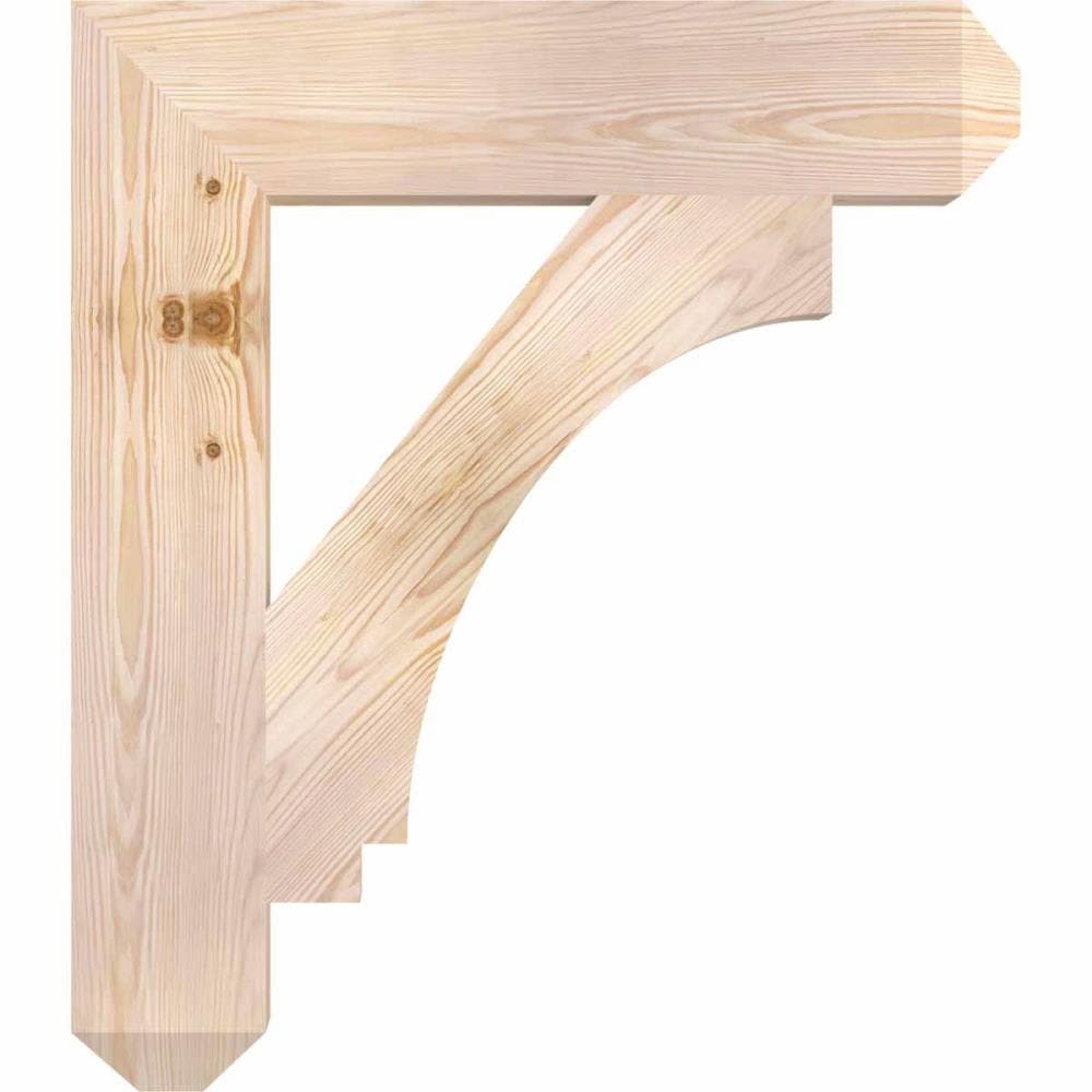 Ekena Millwork BKT06X28X32IMP04SDF Exterior-Brackets-Braces - View #3