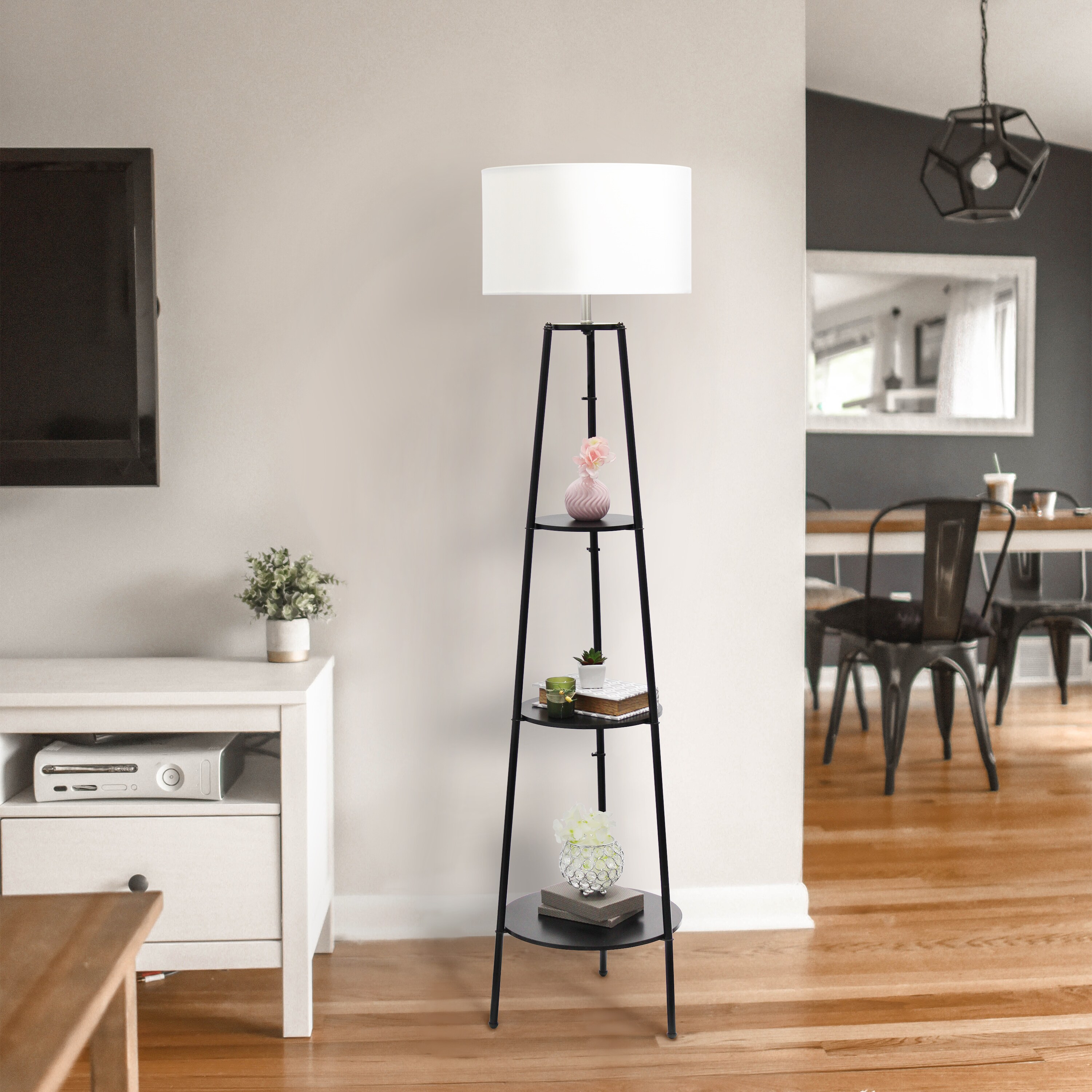 Simple Designs LF2015-BLK floorlamps - View #5