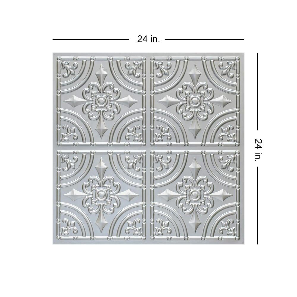 From Plain to Beautiful in Hours 205SR-24X24-10 Ceiling-Tile - View #7