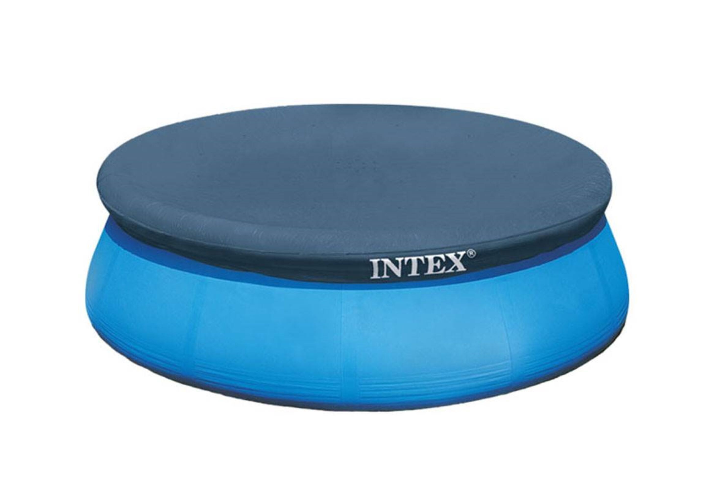 Intex 8-ft x 8-ft Vinyl Leaf and Debris Round Pool Cover at Lowes.com