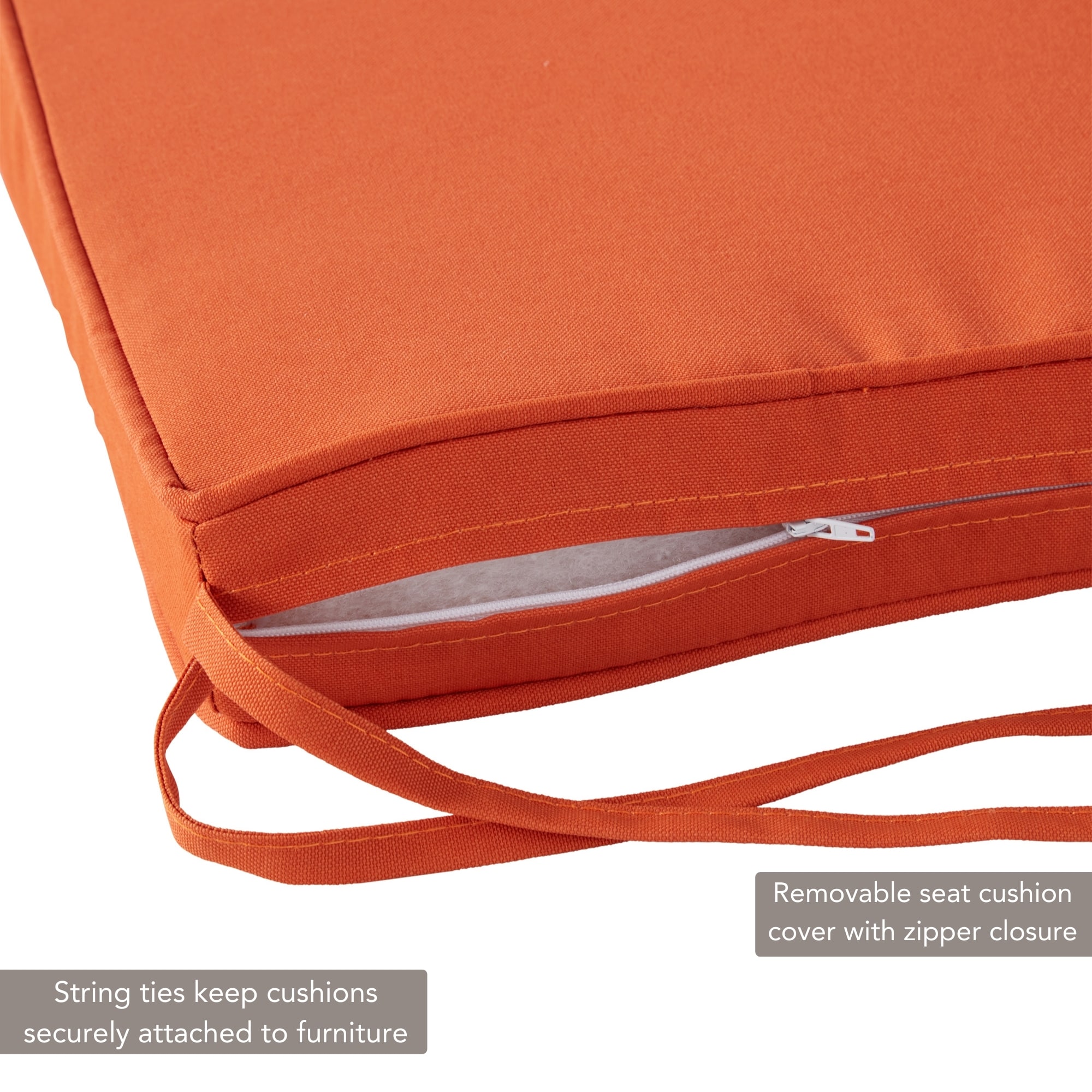 Greendale Home Fashions OP1100S2-RUST Patio-Furniture-Cushions - View #3