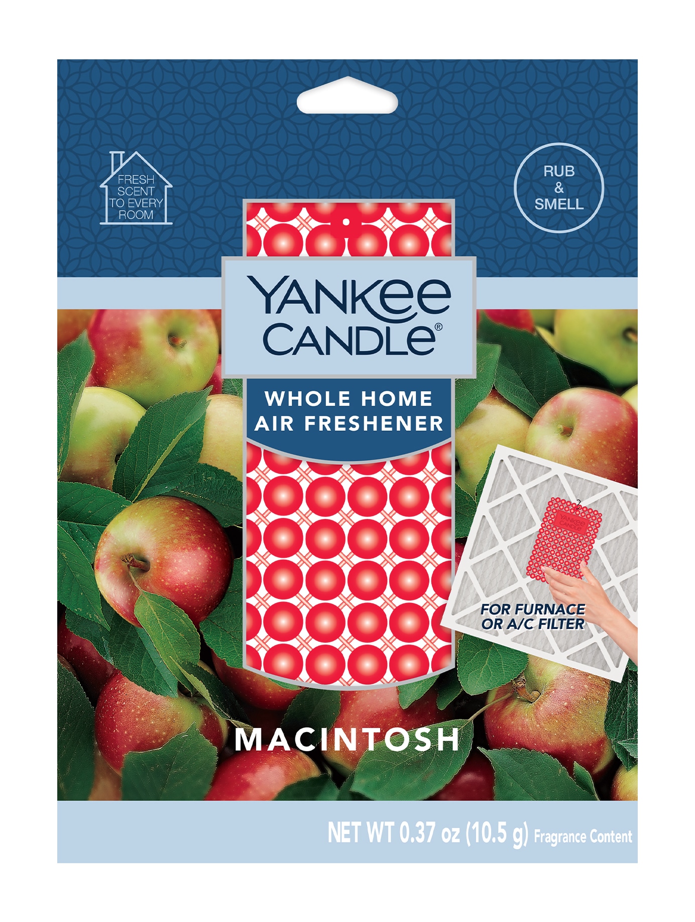Yankee Candle, Other, Yankee Candle Whole House Air Freshener Macintosh  Scent Vent Filter New