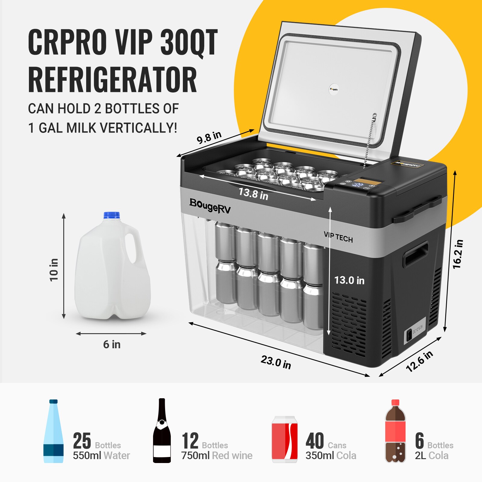 BougeRV LW03012 Portable-Coolers - View #3