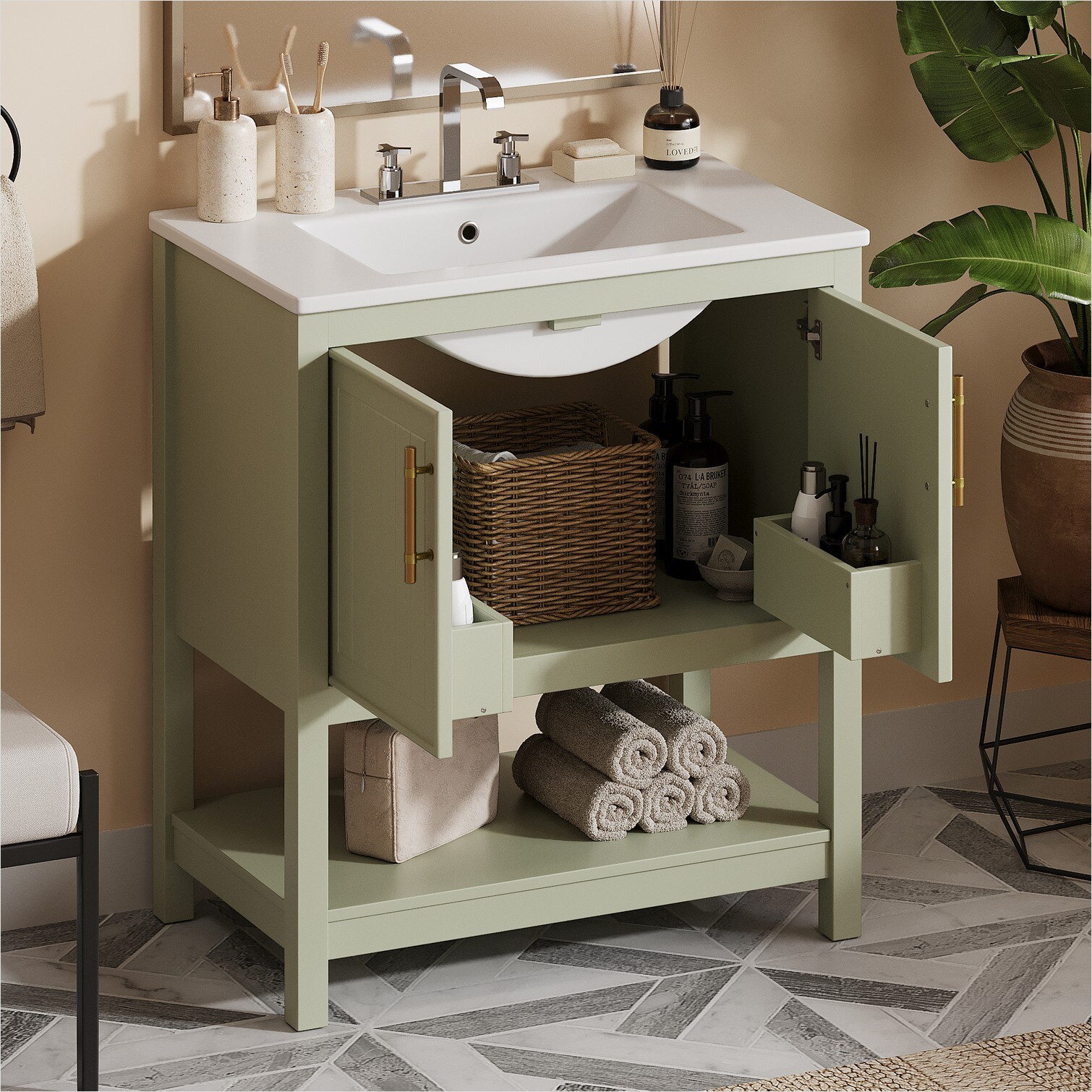 SunJet ZGYV69E088U9 Bath-Vanity-Combo - View #2