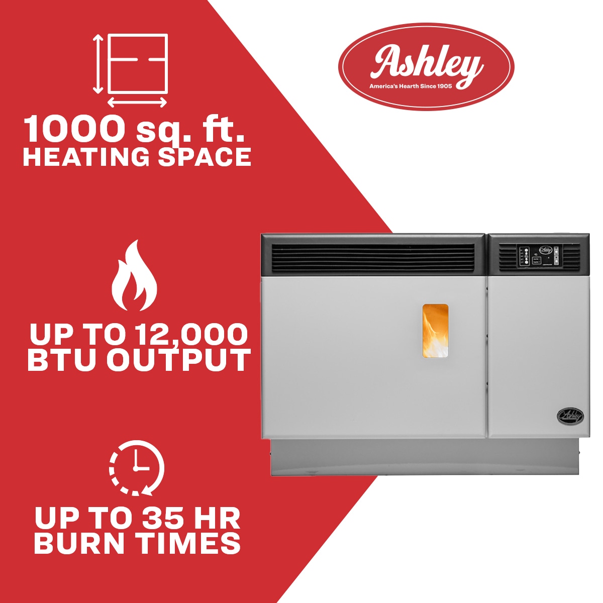 Ashley Hearth Products AP5000 Pellet-Stoves - View #2
