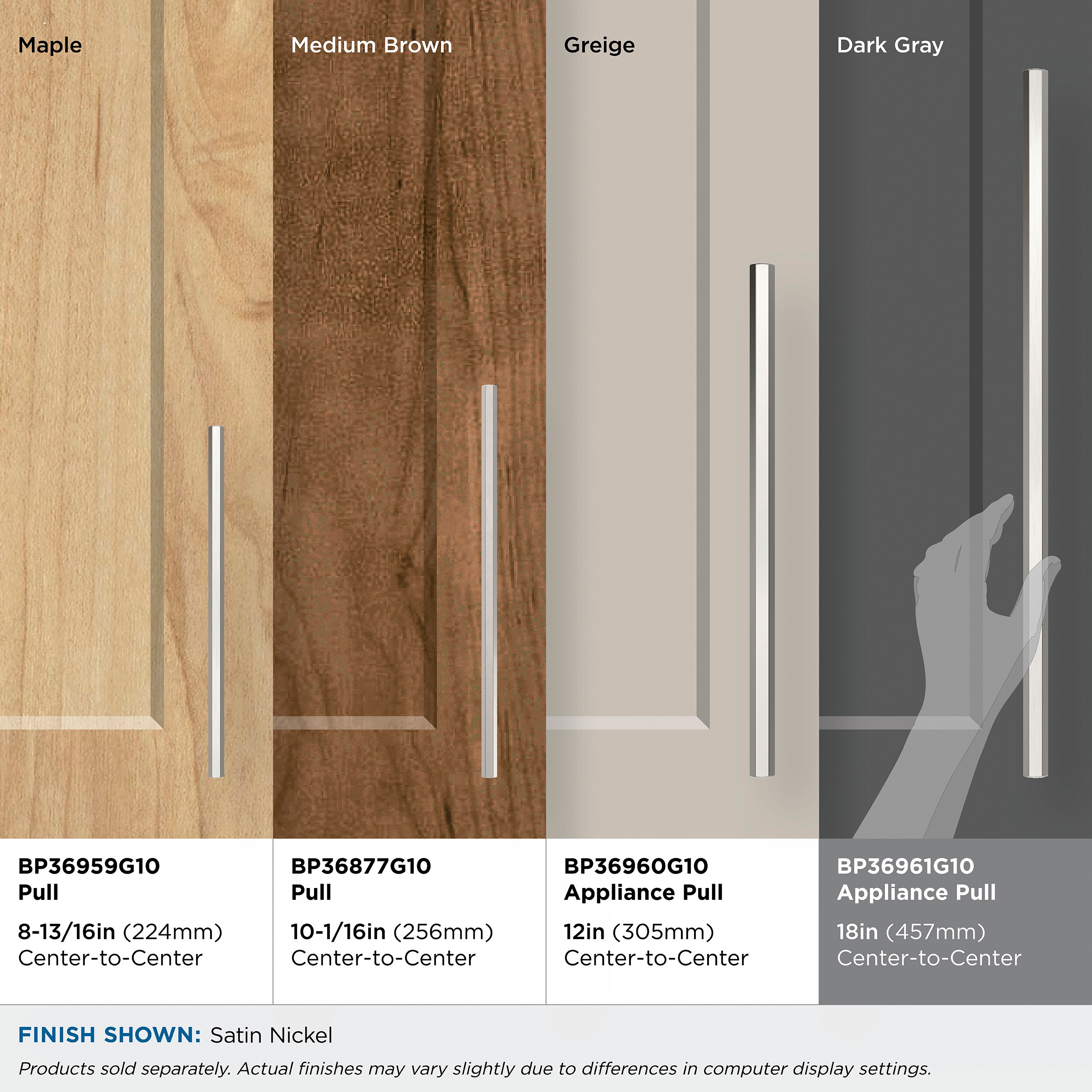 Amerock BP36961G10 Cabinet-Pulls - View #2