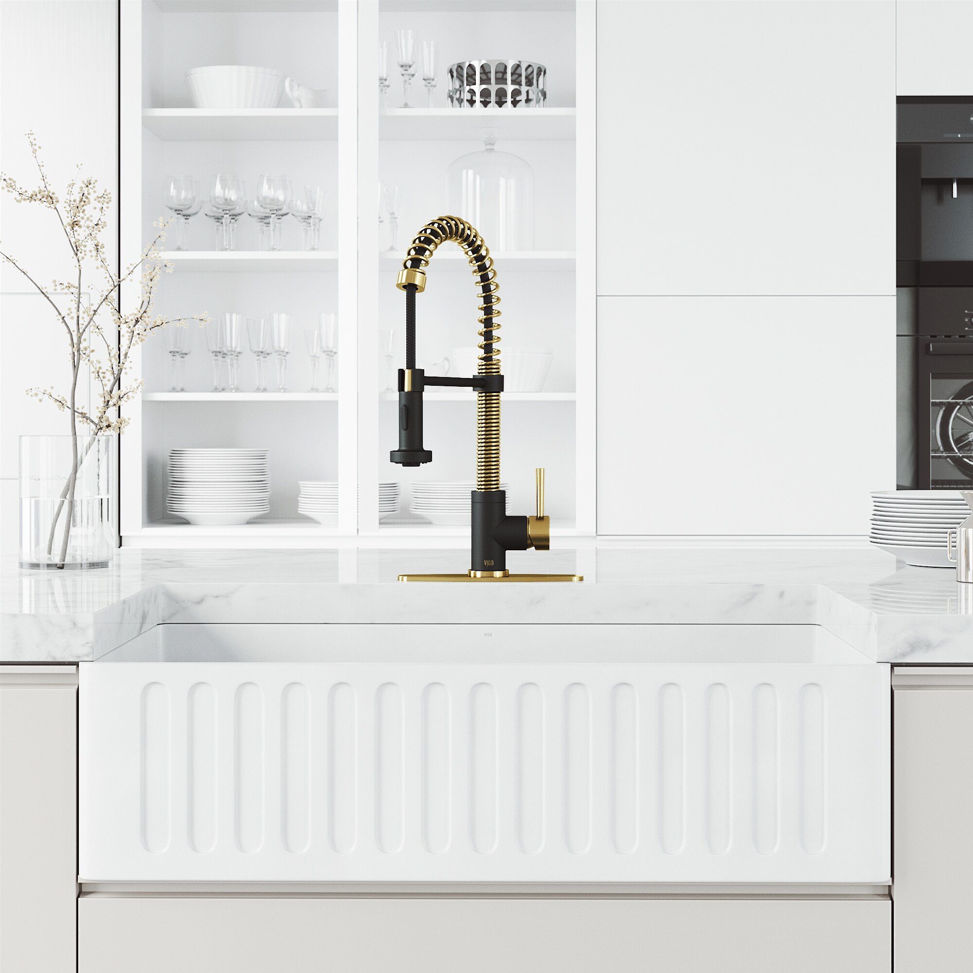 VIGO VG02001MGMBK1 Kitchen-Faucets - View #4