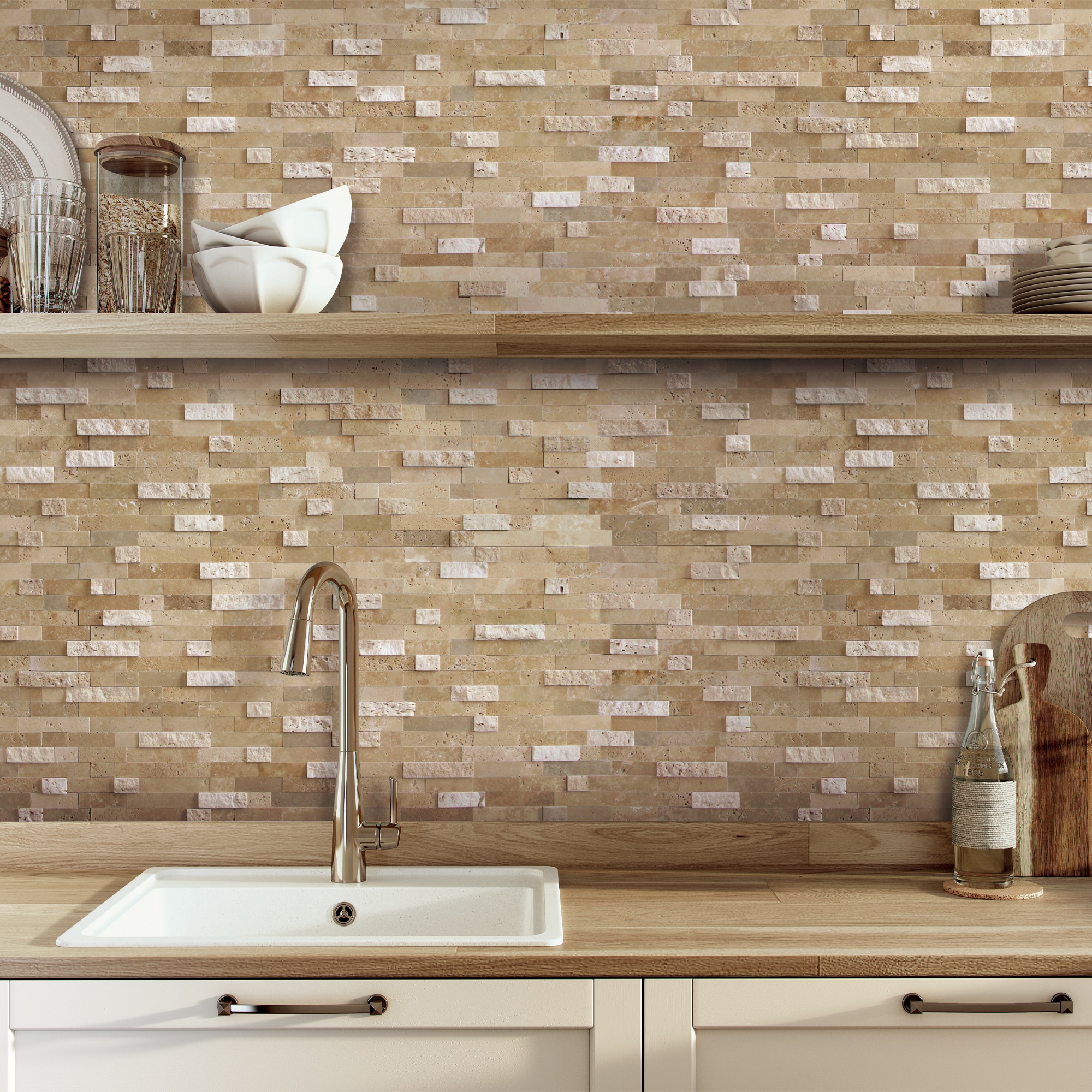 SUNWINGS HEX48-WHI-10 Ceramic-Tile - View #8