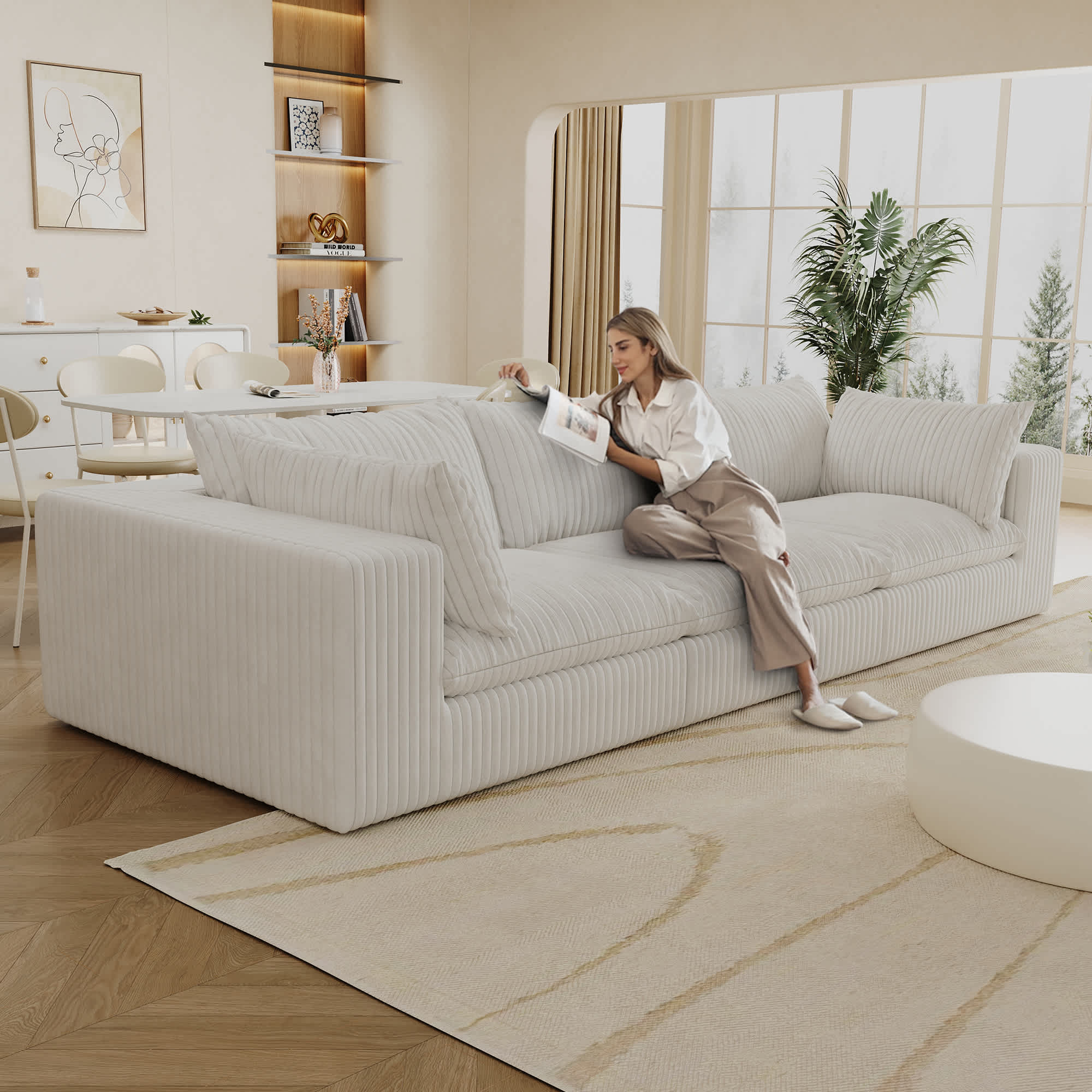 Misty Moon FXLW0403-S00094 Sofas-Loveseats - View #3