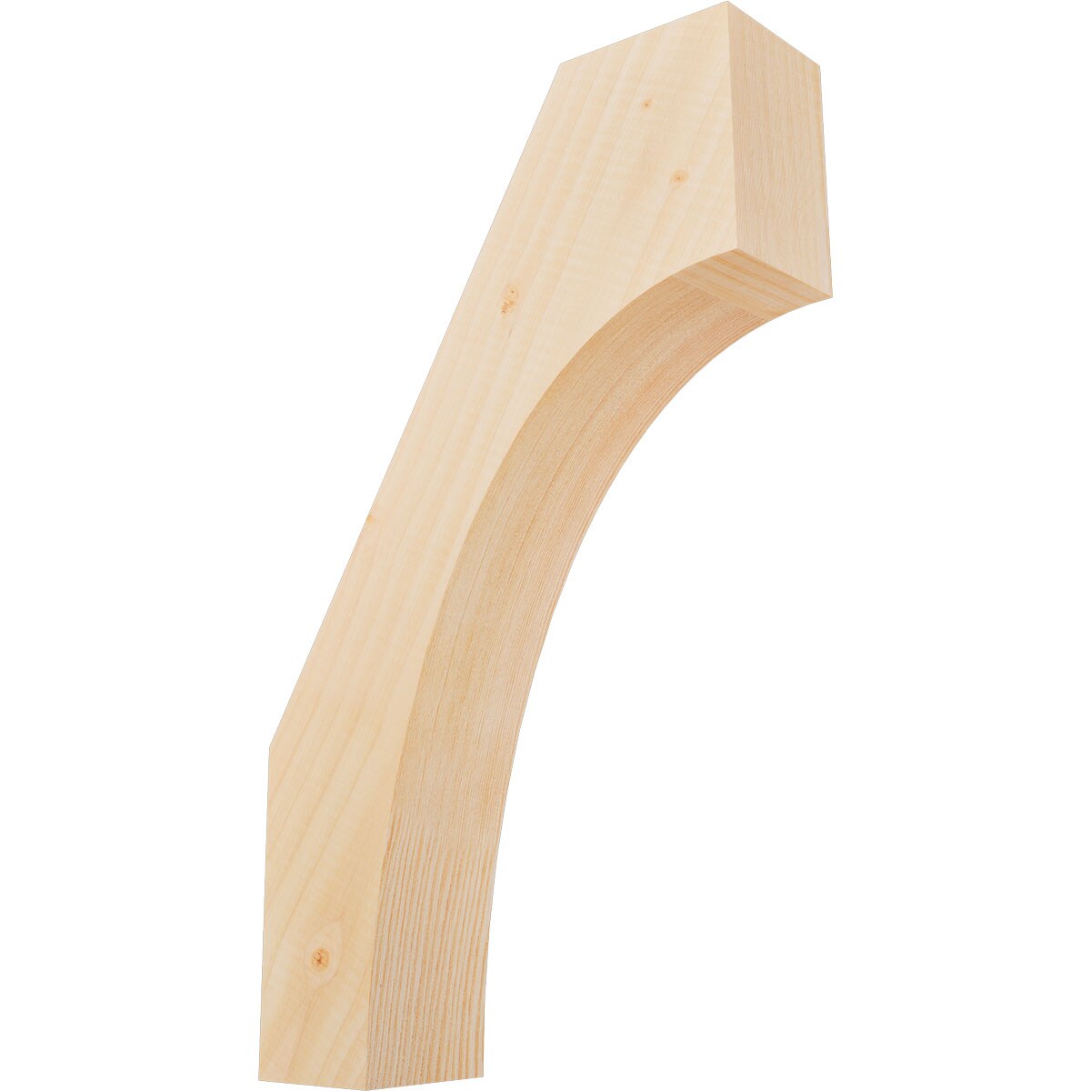 Ekena Millwork BRC04X12X20WTL00SDF 3-1/2-in x 12-in x 20-in Douglas Fir Unfinished Wood Westlake smooth