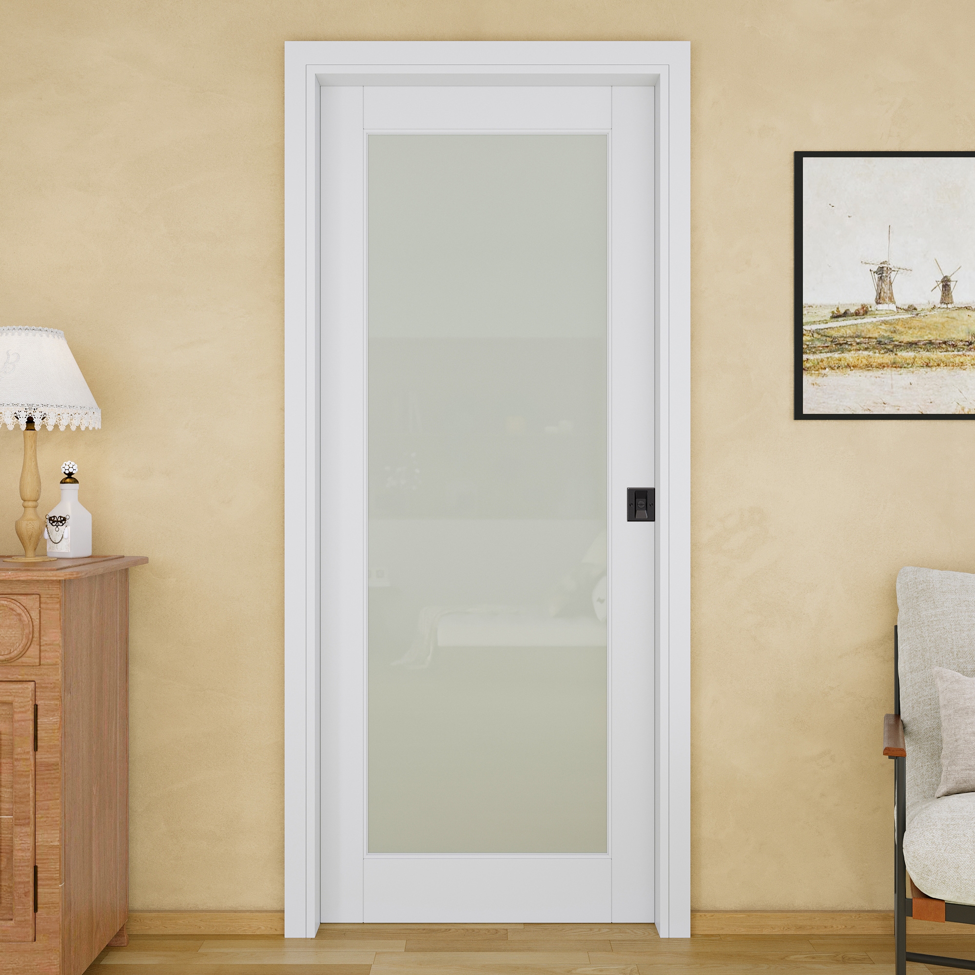 AINLARRY KD-1G-BL-9630 Pocket-Doorframe-Screens - View #2
