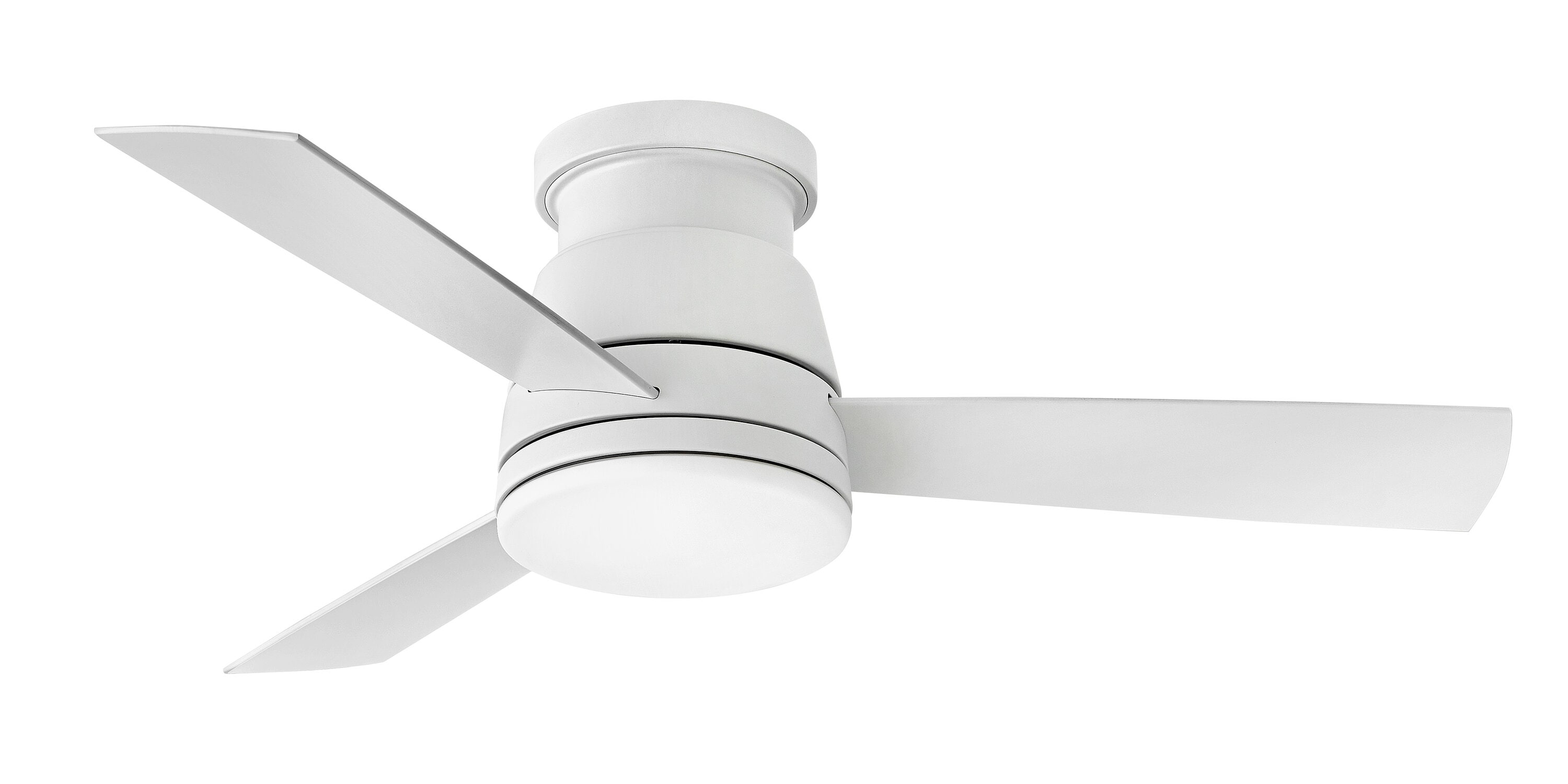 Hinkley Una 44-in Heritage Brass with Matte Black Blades Integrated LED Indoor Smart Propeller Ceiling Fan with Light and Remote (3-Blade) 905644FHB-LDD Sansujyuku sansujyuku.com