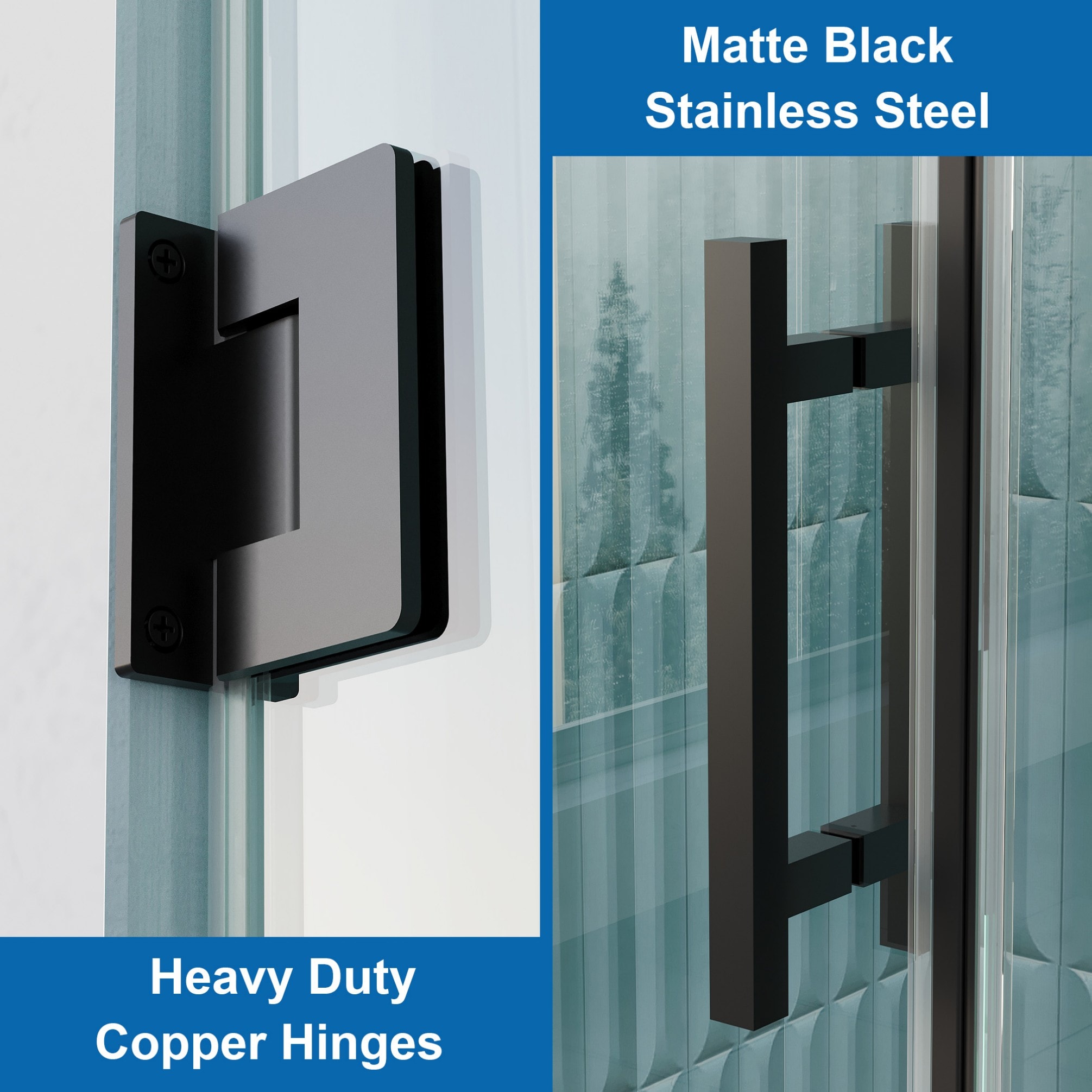 WELLFOR FLEX-29-21MB Shower-Doors - View #8
