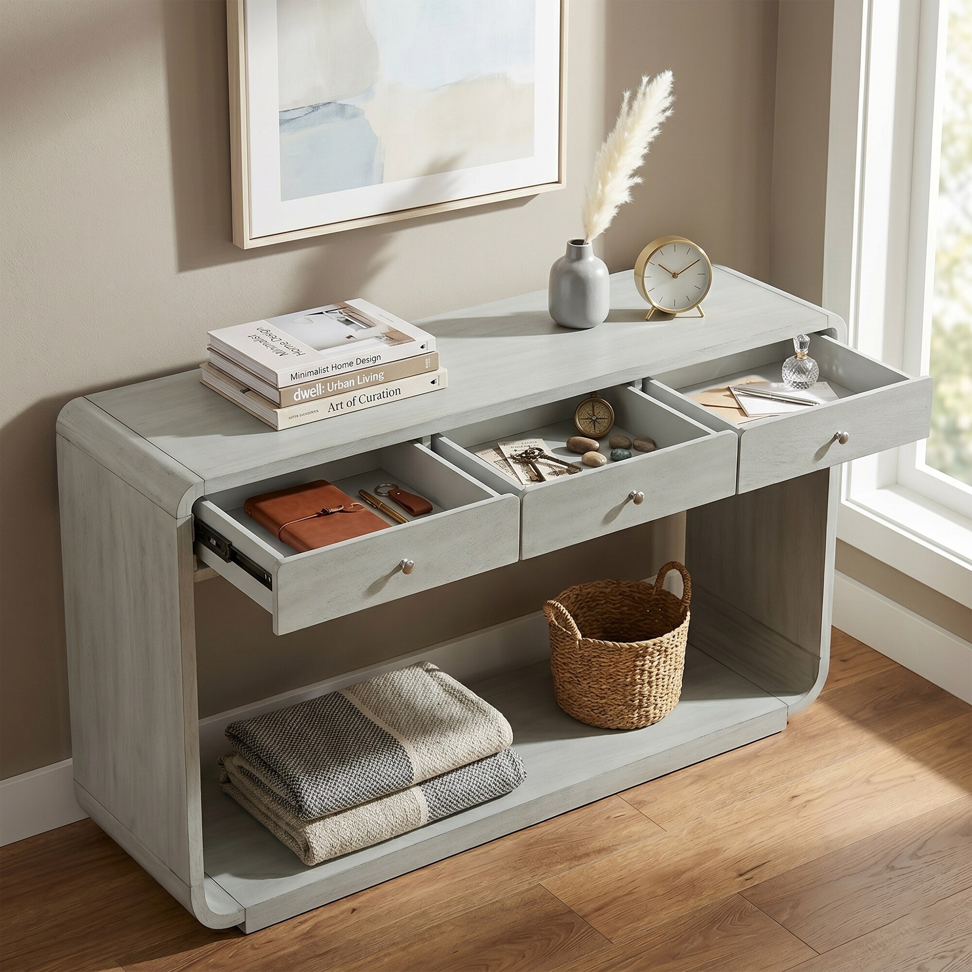 Vynxaria LS0505-7596373G Console-Sofa-Tables - View #2
